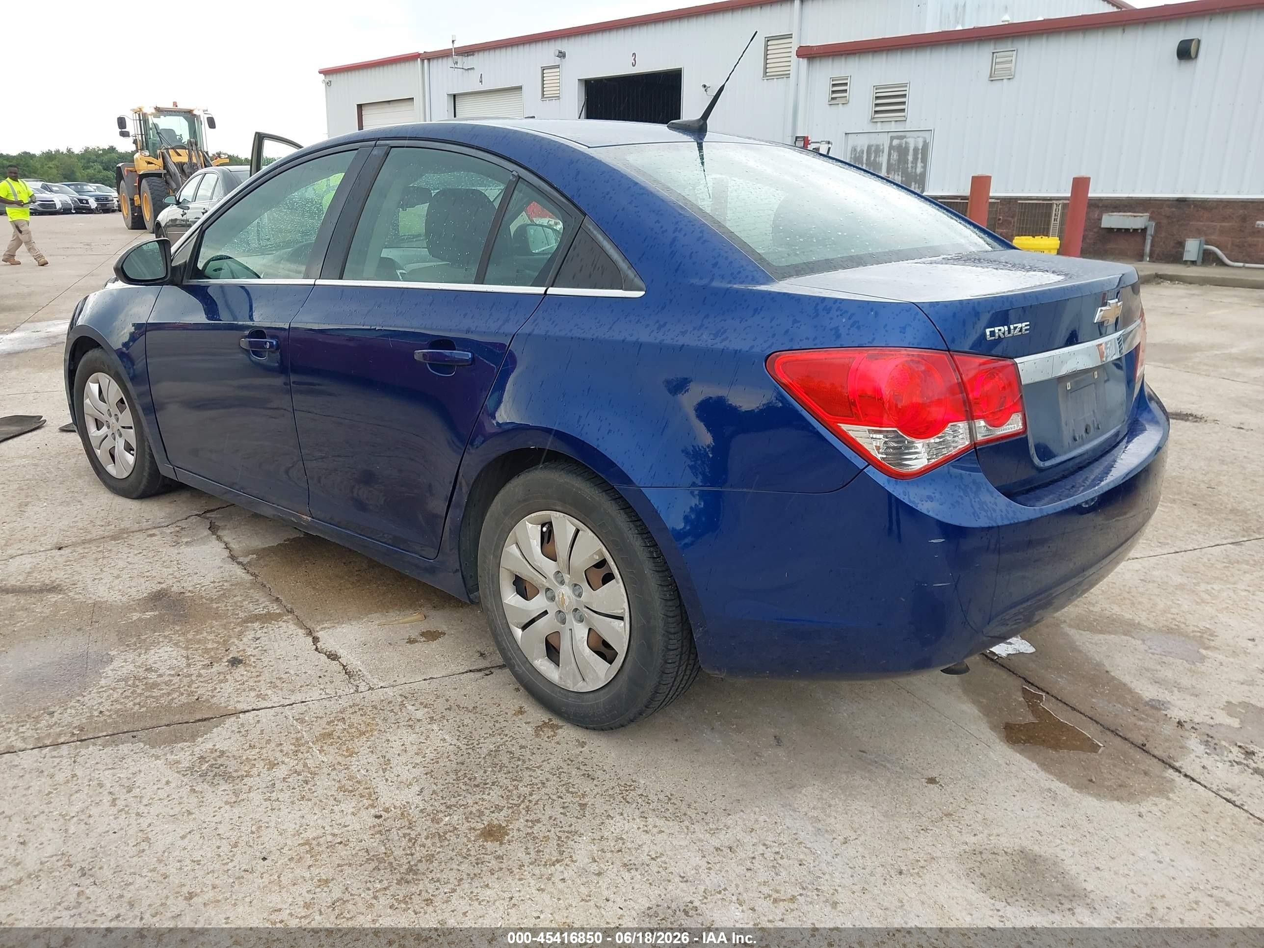 2012 Chevrolet Cruze Ls Синий vin: 1G1PC5SH6C7206238