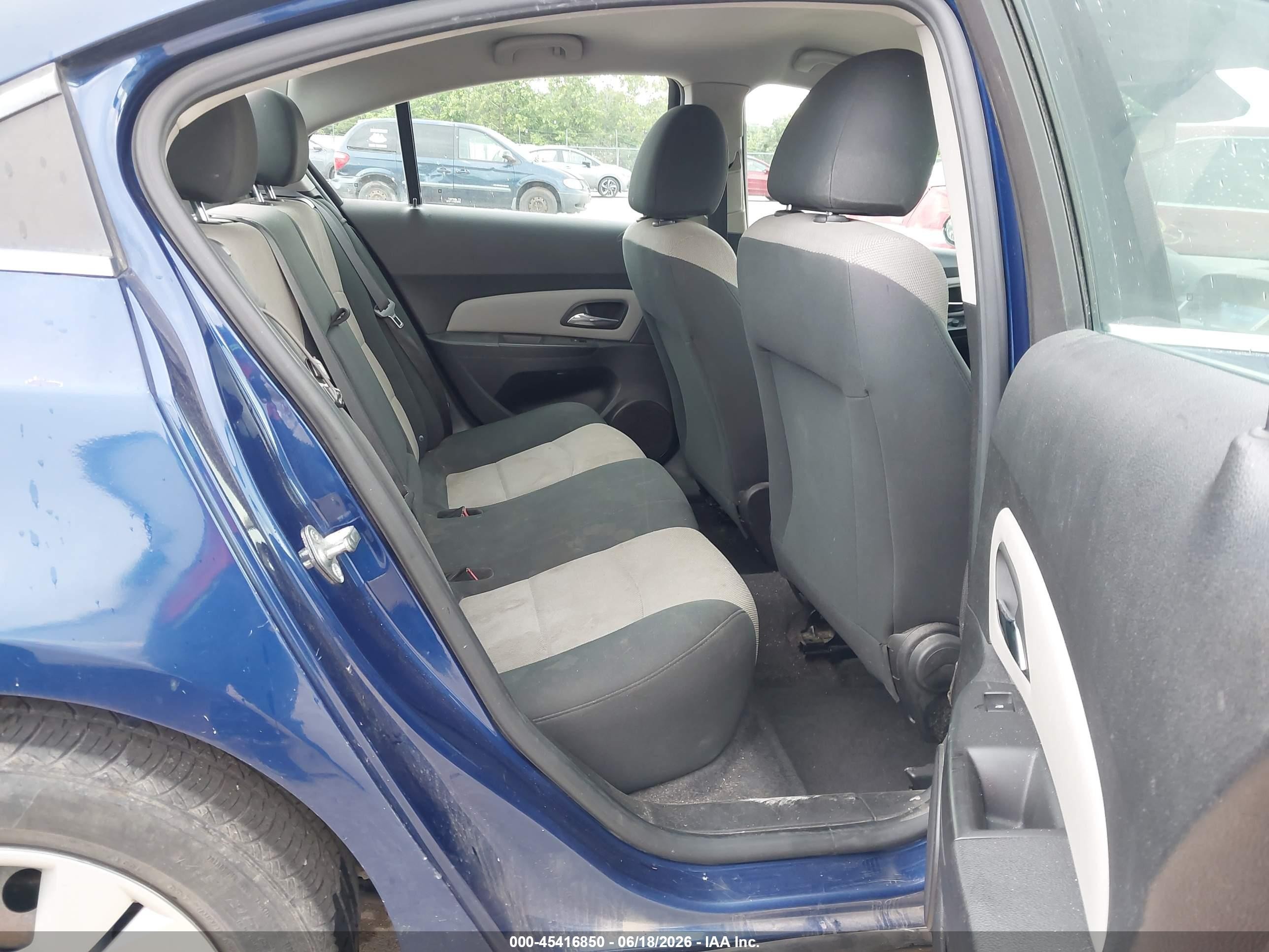 2012 Chevrolet Cruze Ls Синий vin: 1G1PC5SH6C7206238
