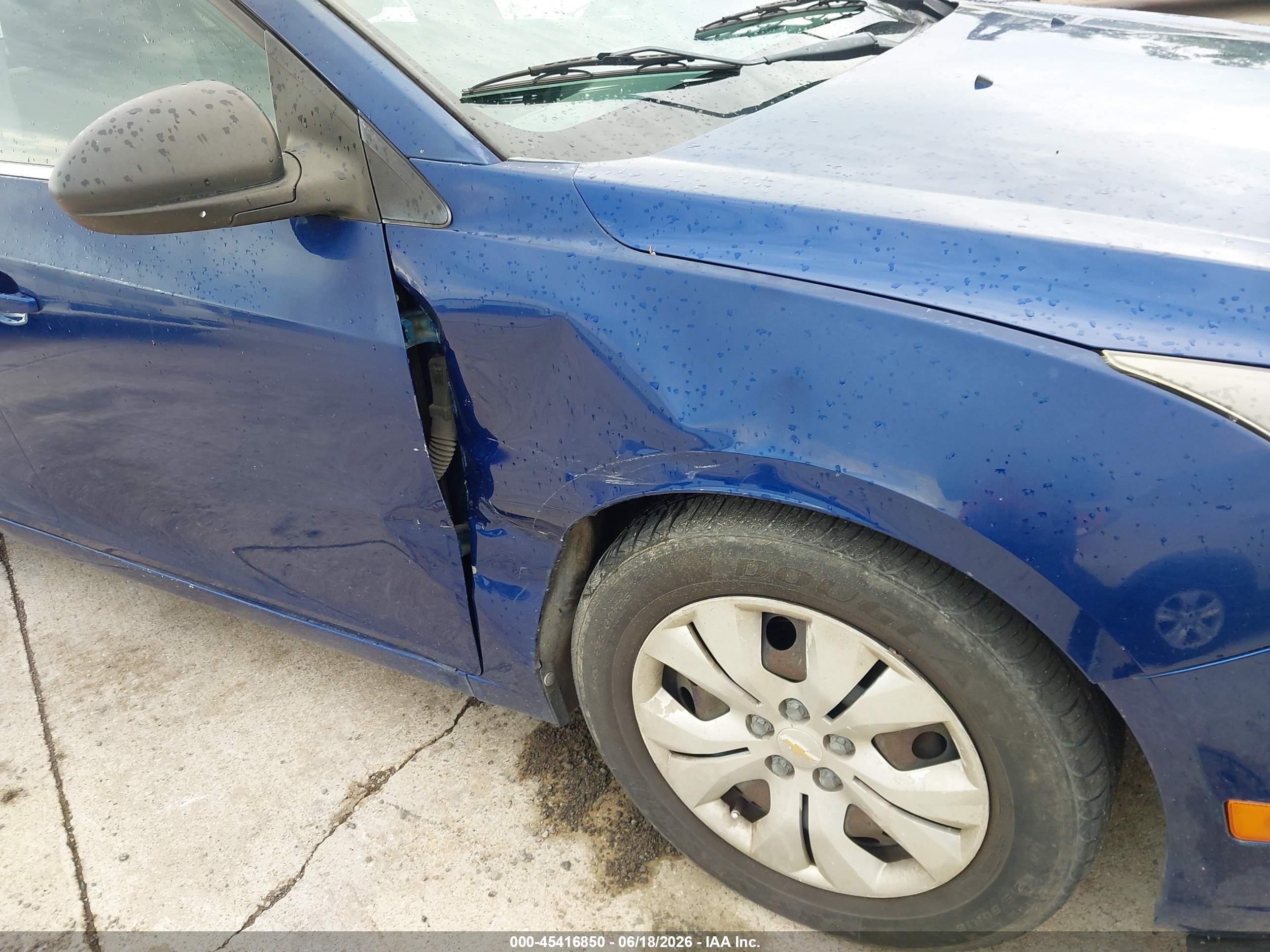 2012 Chevrolet Cruze Ls Синий vin: 1G1PC5SH6C7206238