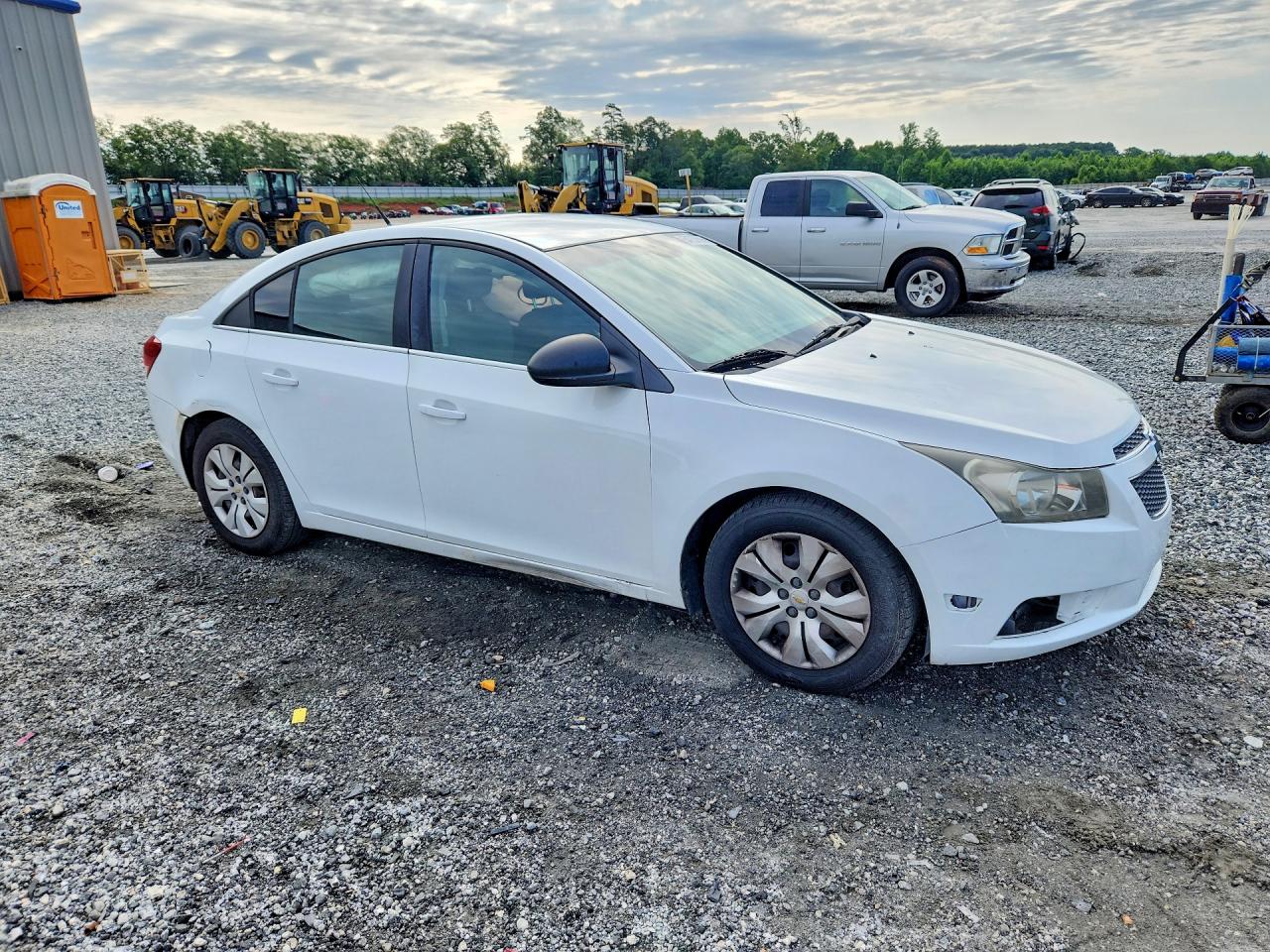 2012 Chevrolet Cruze Ls White vin: 1G1PC5SH6C7245394