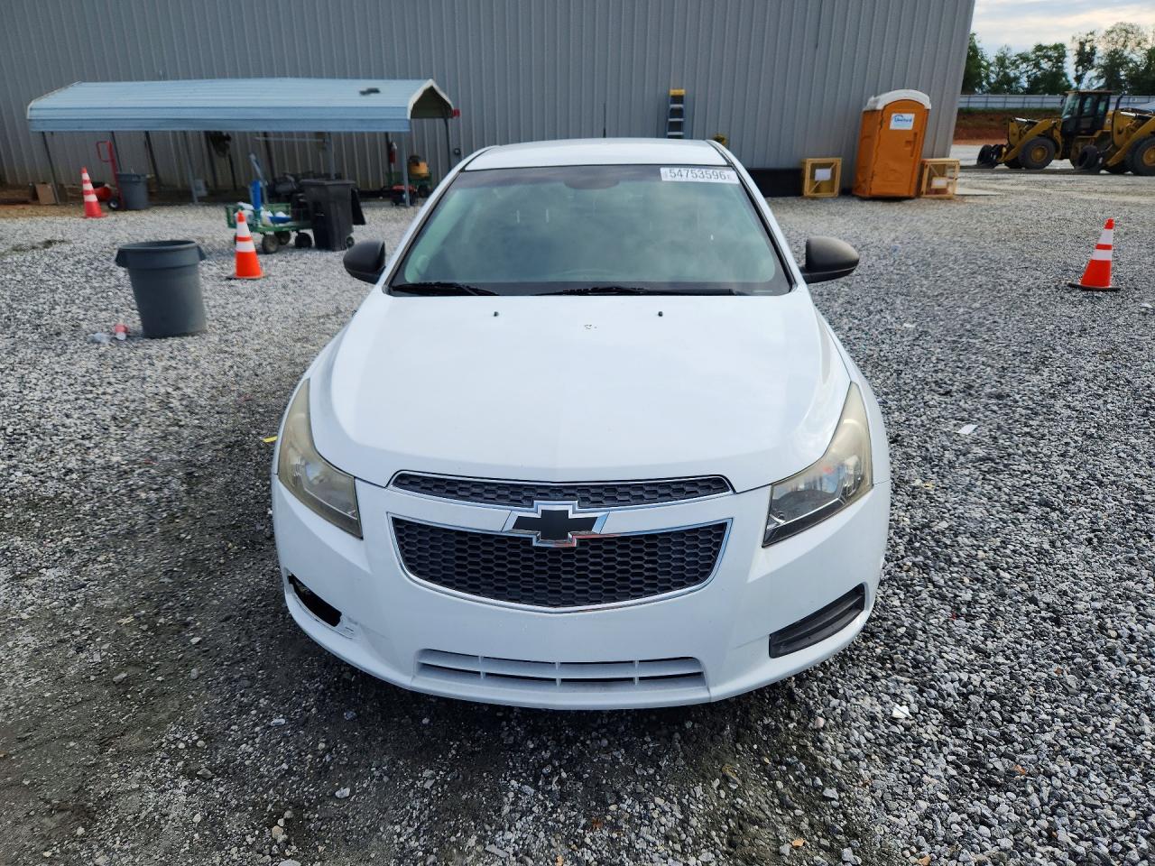 2012 Chevrolet Cruze Ls White vin: 1G1PC5SH6C7245394