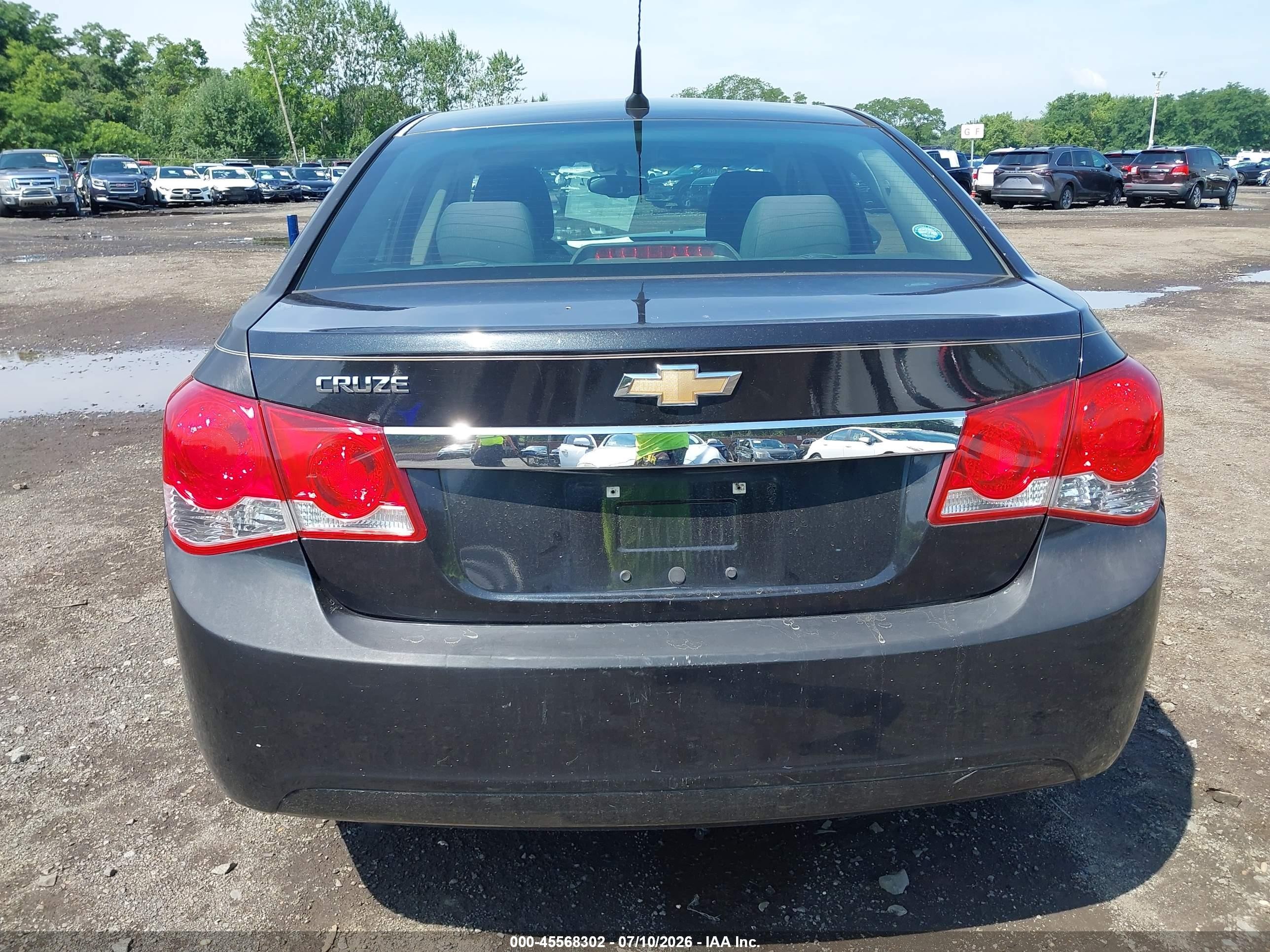 2012 Chevrolet Cruze Ls Black vin: 1G1PC5SH6C7263703