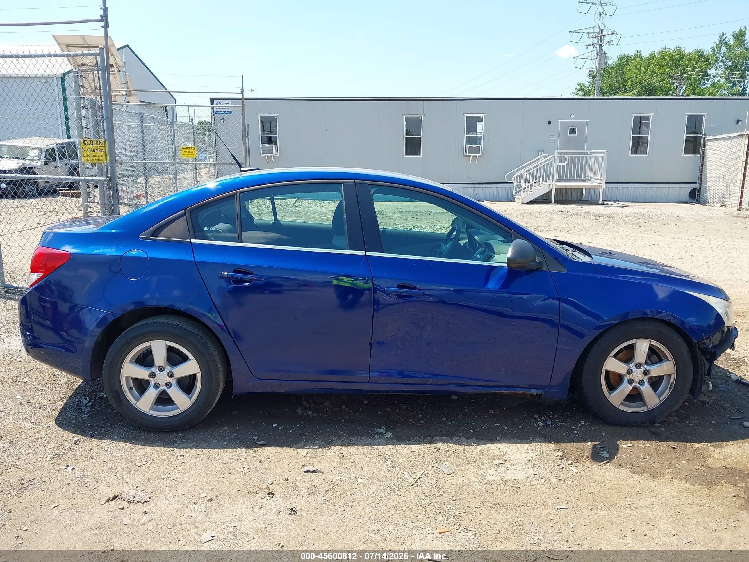2012 Chevrolet Cruze Ls Blue vin: 1G1PC5SH6C7289976