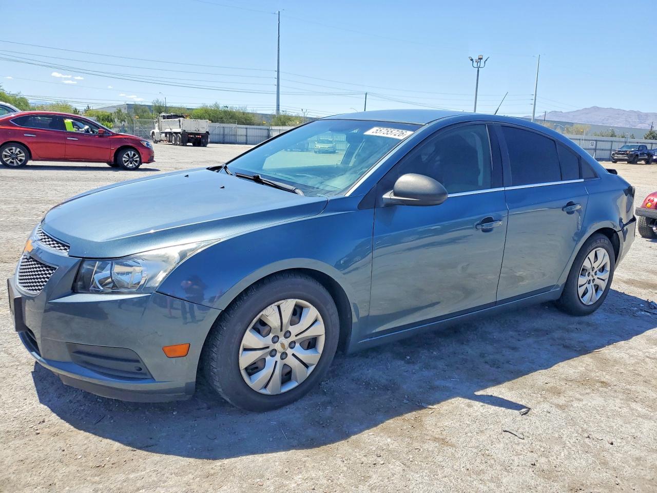 2012 Chevrolet Cruze Ls Blue vin: 1G1PC5SH6C7294305