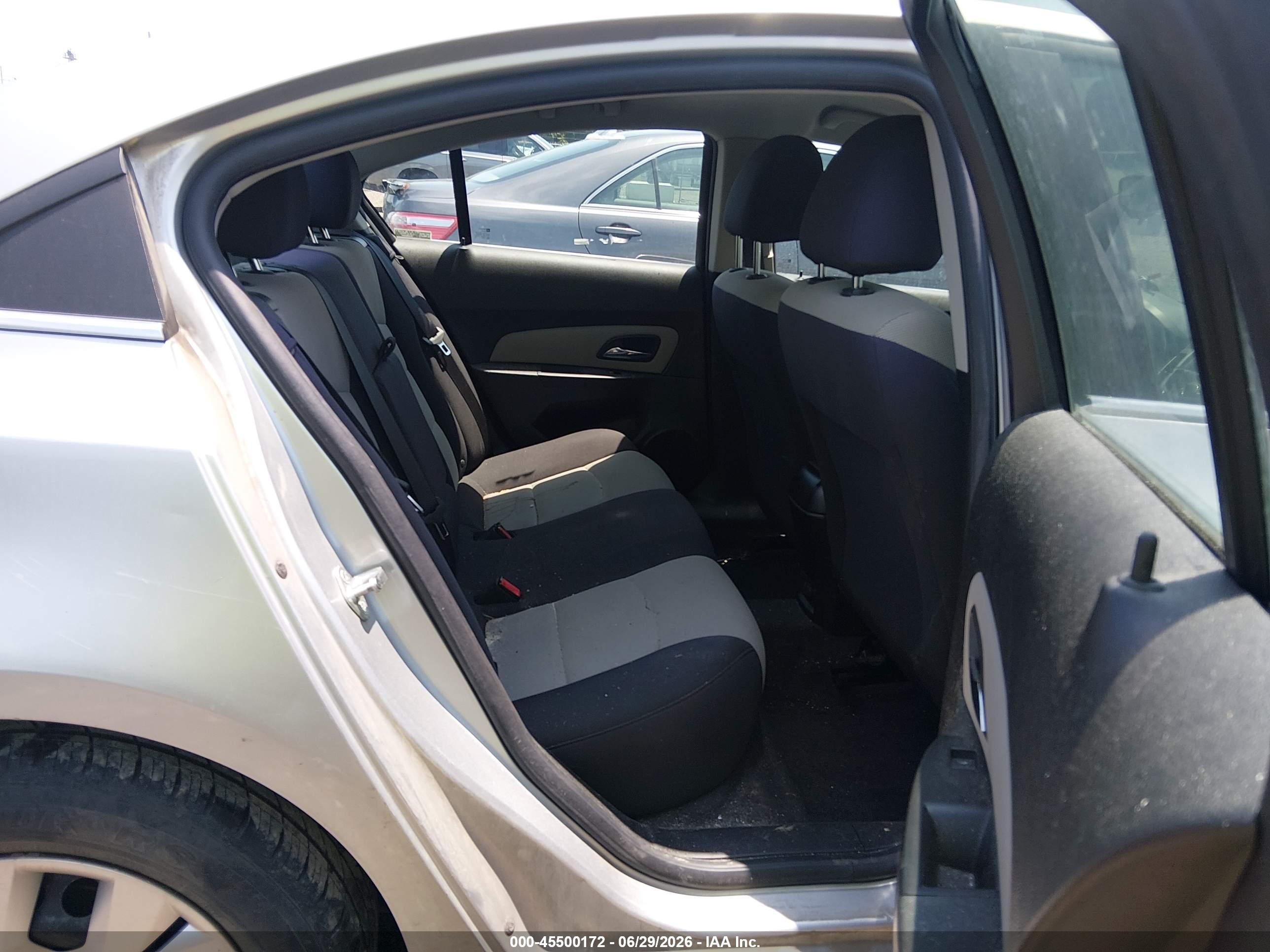 2012 Chevrolet Cruze Ls Silver vin: 1G1PC5SH6C7355412