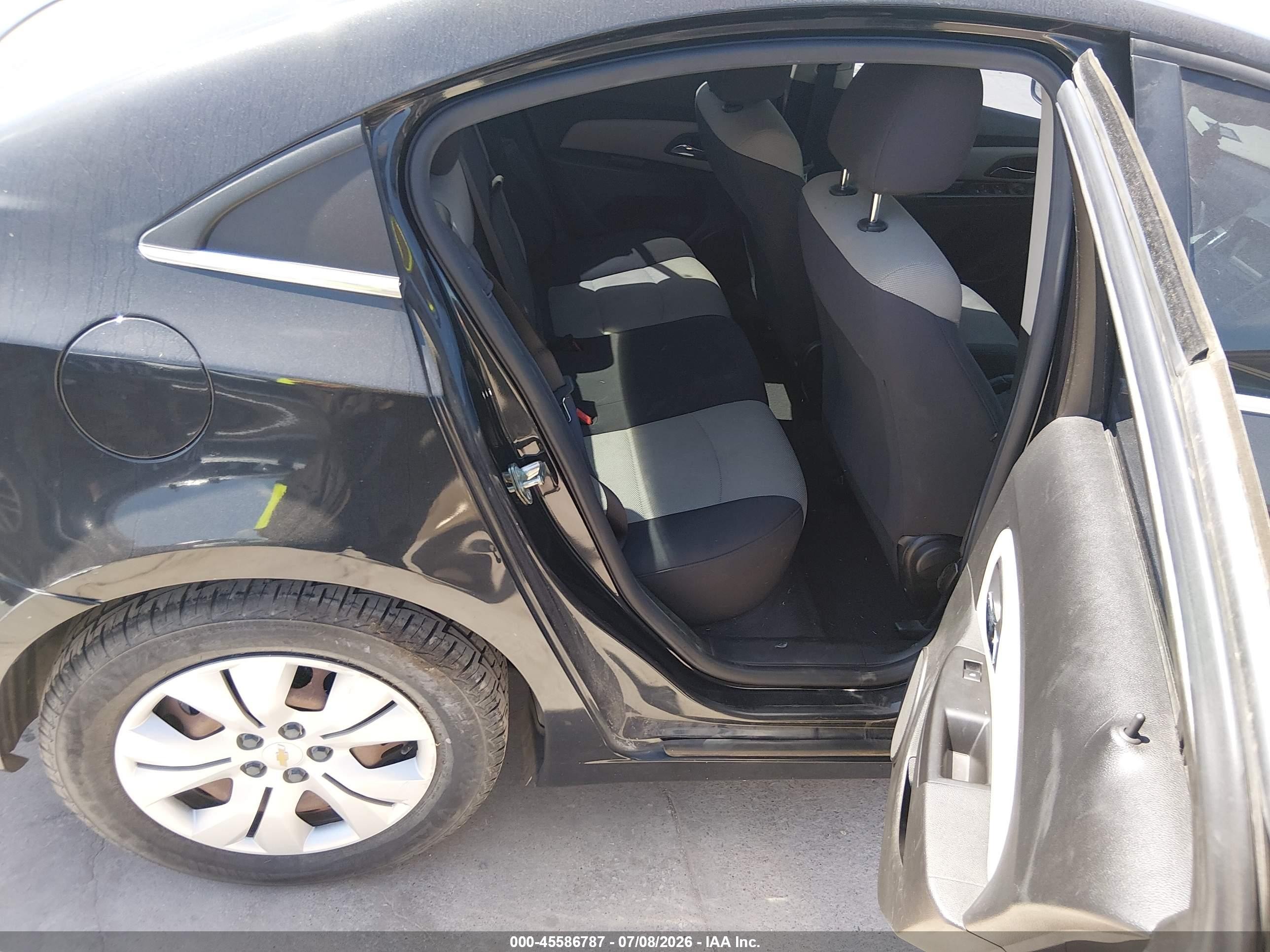 2012 Chevrolet Cruze Ls Черный vin: 1G1PC5SH6C7379175