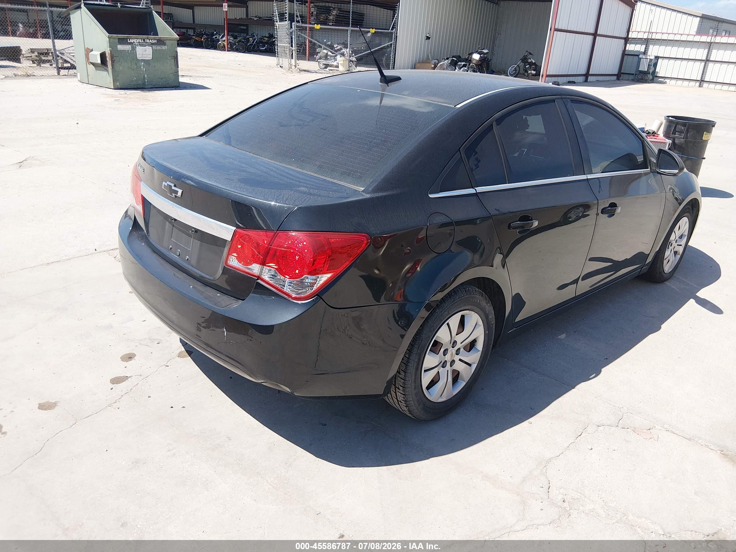 2012 Chevrolet Cruze Ls Черный vin: 1G1PC5SH6C7379175