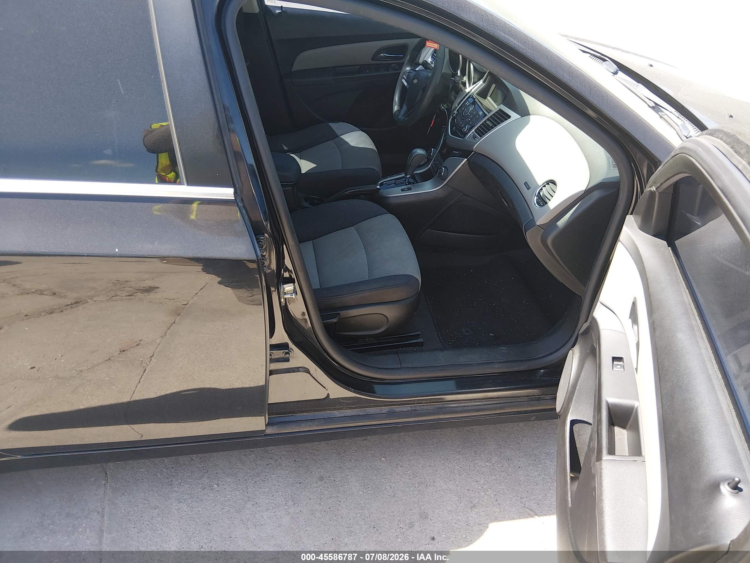 2012 Chevrolet Cruze Ls Черный vin: 1G1PC5SH6C7379175