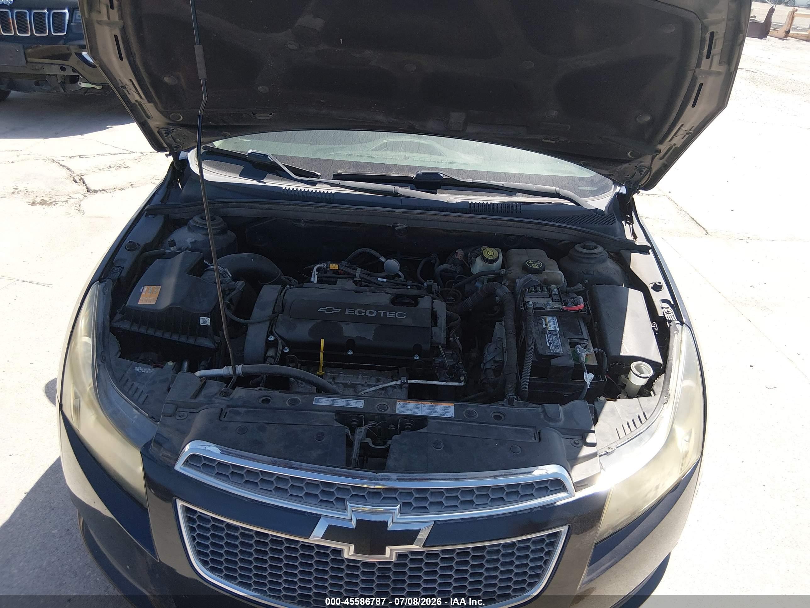2012 Chevrolet Cruze Ls Черный vin: 1G1PC5SH6C7379175