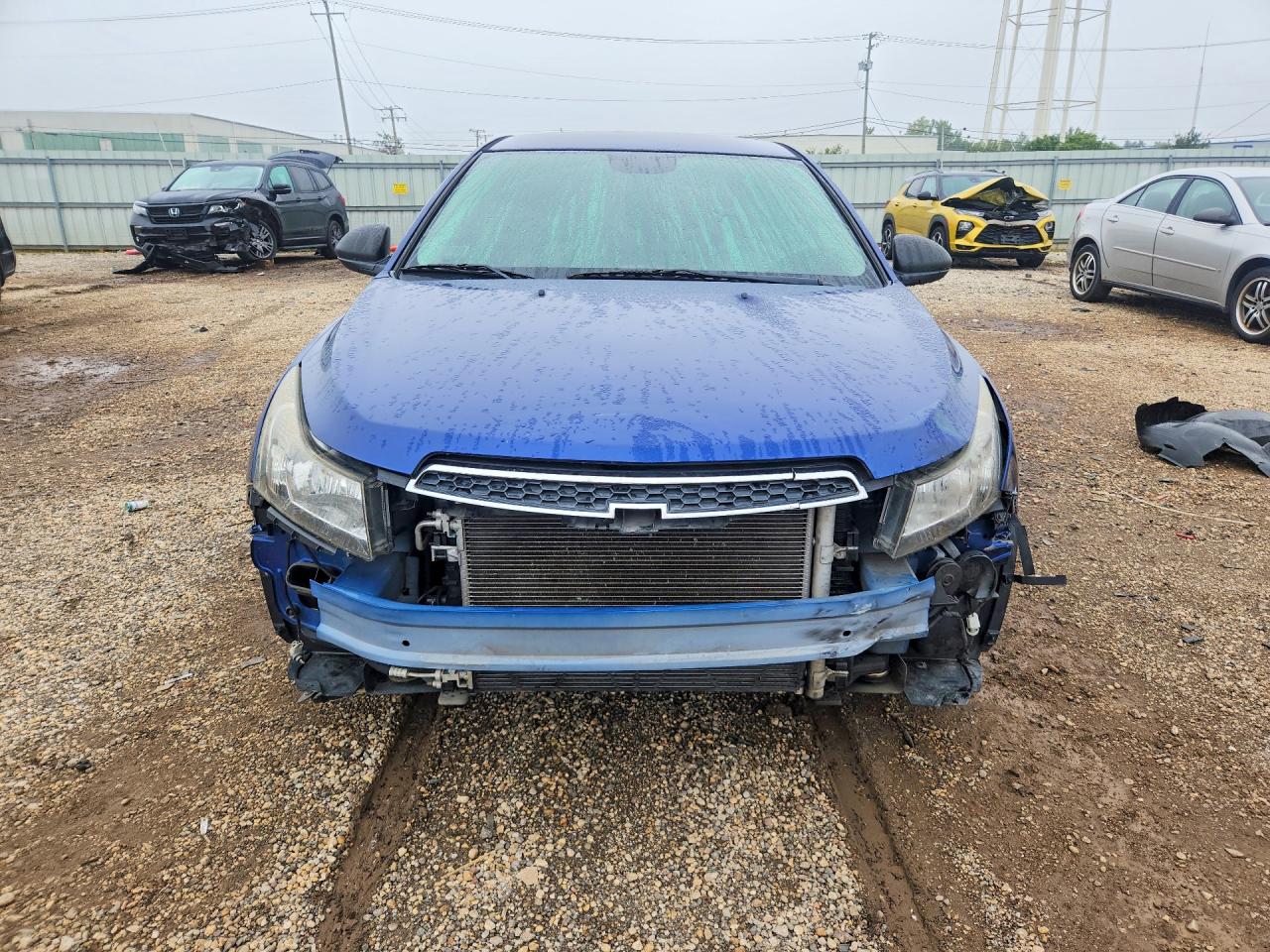 2012 Chevrolet Cruze Ls Blue vin: 1G1PC5SH6C7405581