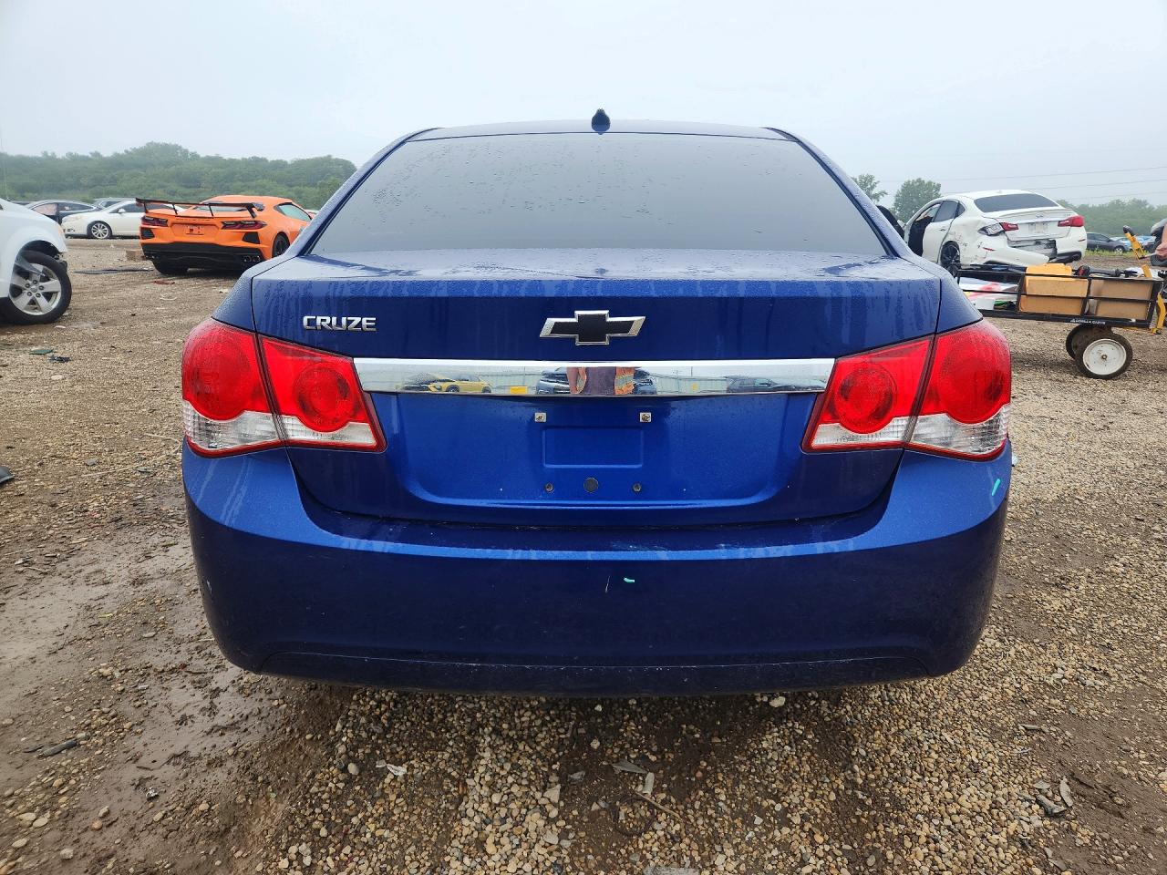2012 Chevrolet Cruze Ls Blue vin: 1G1PC5SH6C7405581