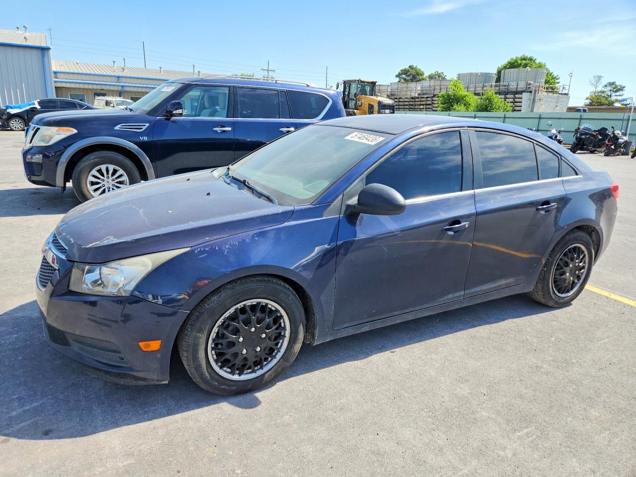 2011 Chevrolet Cruze Ls Blue vin: 1G1PC5SH7B7118376