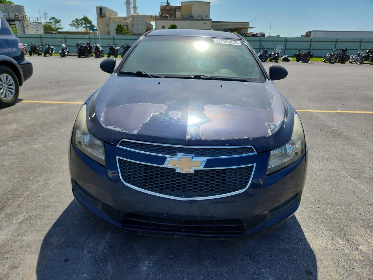 2011 Chevrolet Cruze Ls Blue vin: 1G1PC5SH7B7118376