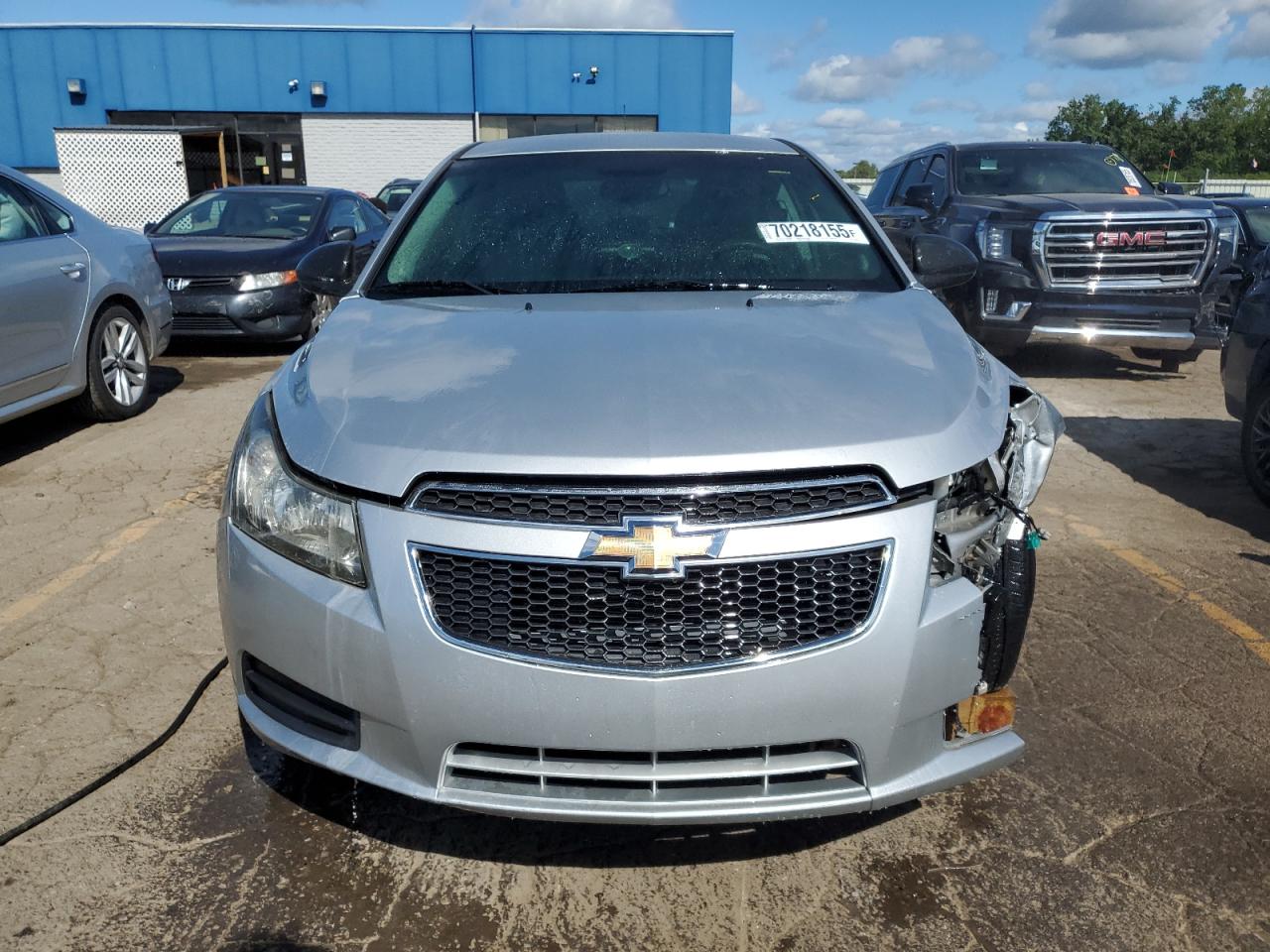 2011 Chevrolet Cruze Ls Silver vin: 1G1PC5SH7B7140538