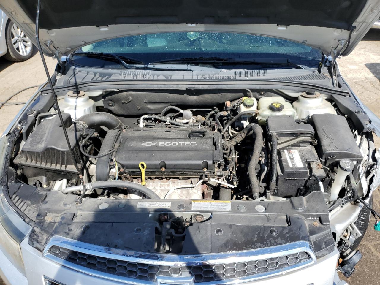 2011 Chevrolet Cruze Ls Silver vin: 1G1PC5SH7B7140538