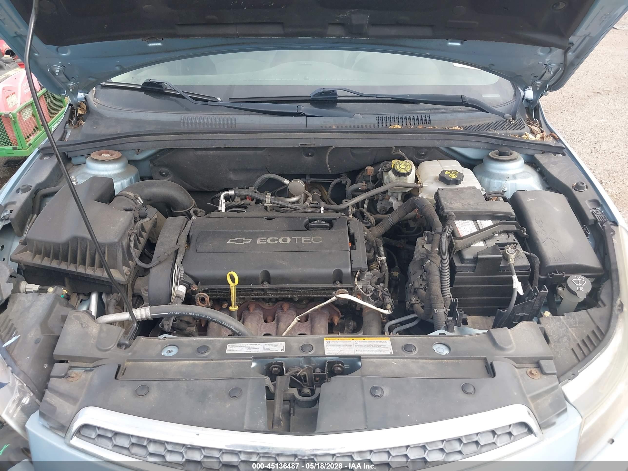 2011 Chevrolet Cruze Ls Синий vin: 1G1PC5SH7B7188993