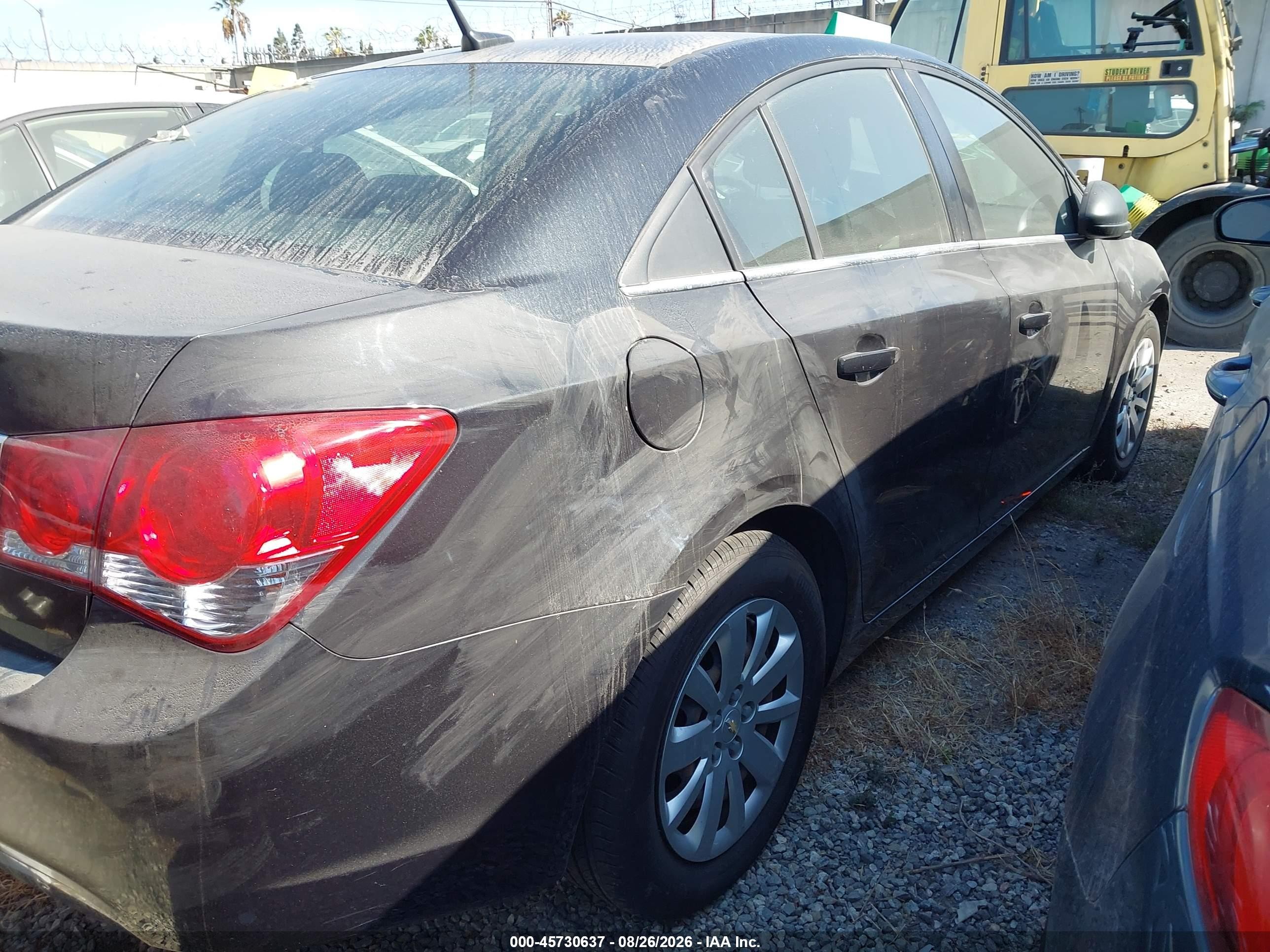 2011 Chevrolet Cruze Ls Gray vin: 1G1PC5SH7B7295252