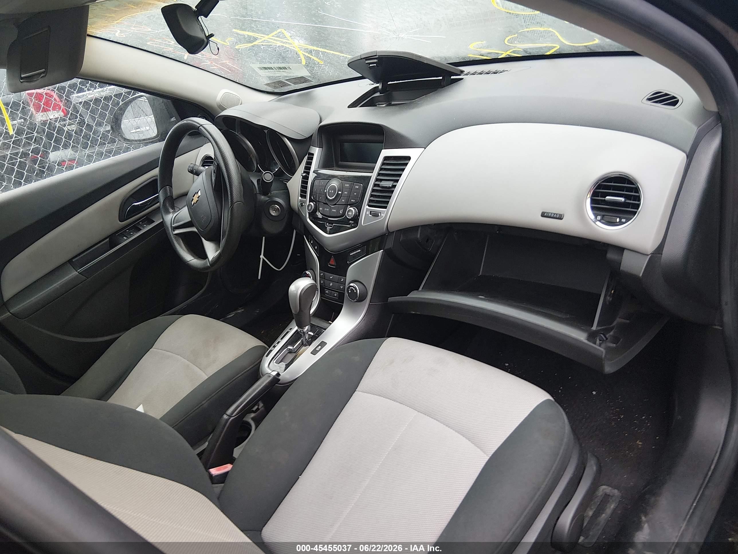 2011 Chevrolet Cruze Ls Black vin: 1G1PC5SH7B7295655