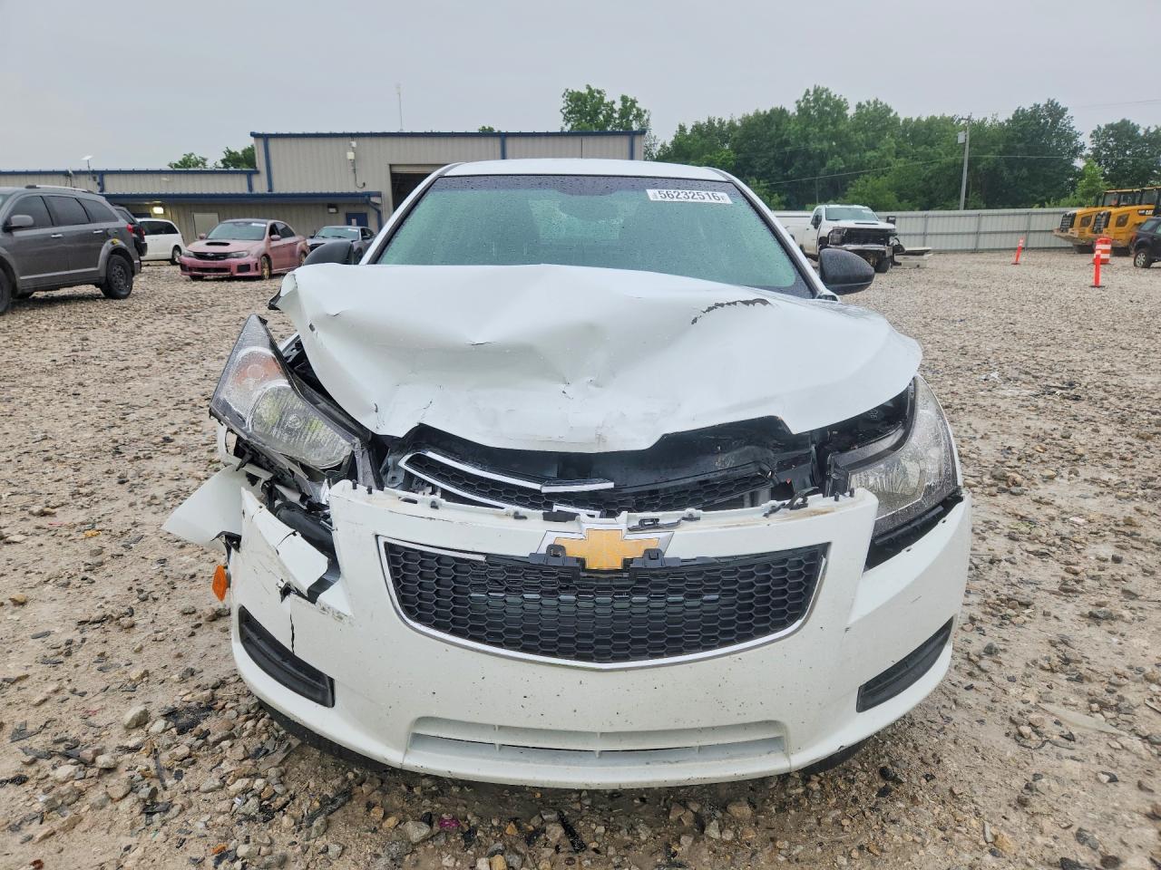 2012 Chevrolet Cruze Ls White vin: 1G1PC5SH7C7159883
