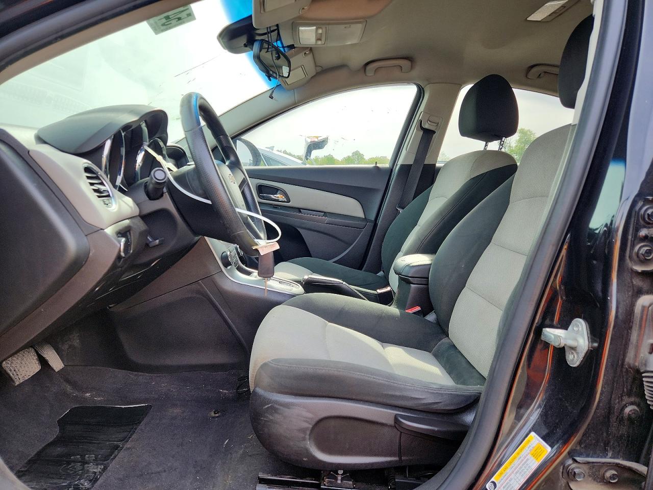 2012 Chevrolet Cruze Ls Black vin: 1G1PC5SH7C7182631