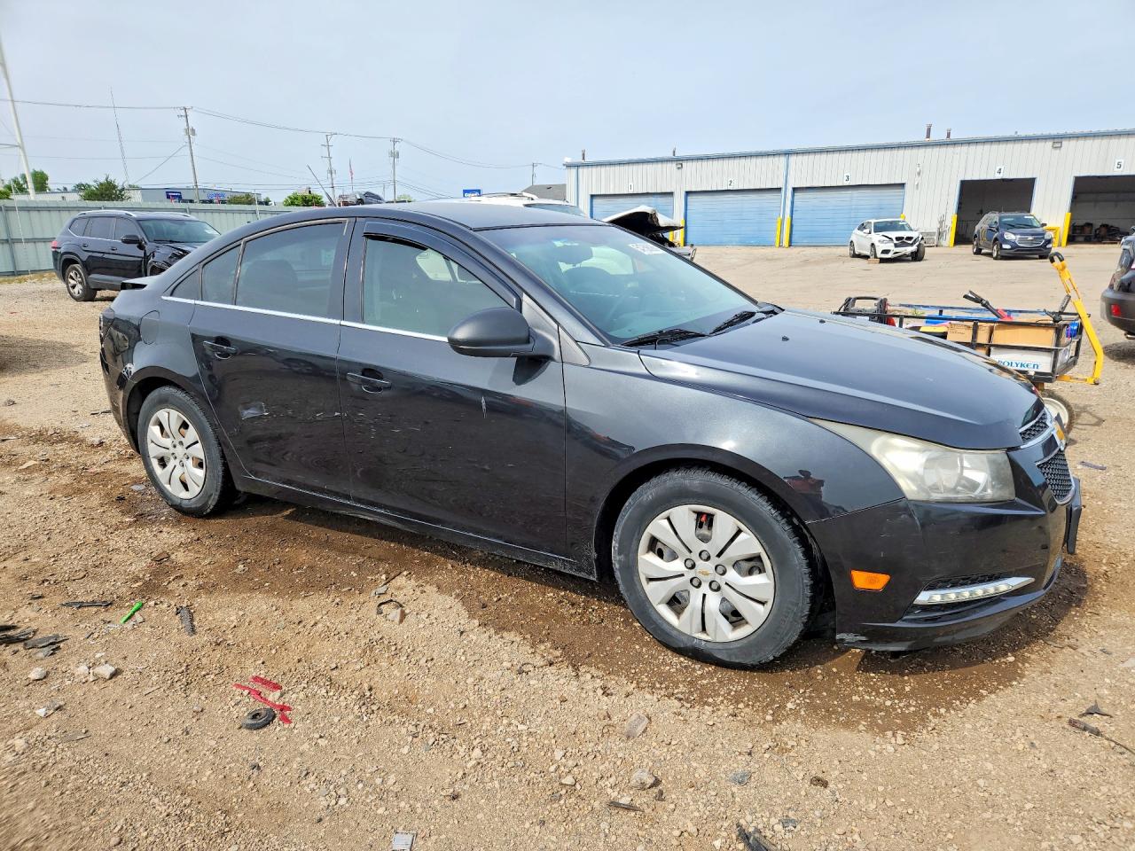2012 Chevrolet Cruze Ls Black vin: 1G1PC5SH7C7182631