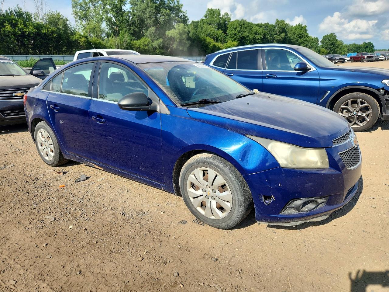 2012 Chevrolet Cruze Ls Blue vin: 1G1PC5SH7C7225025
