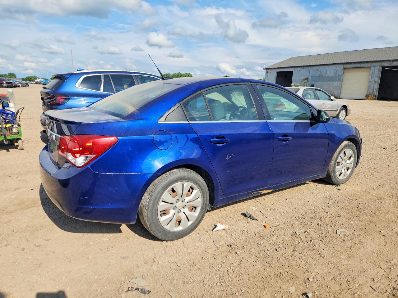 2012 Chevrolet Cruze Ls Blue vin: 1G1PC5SH7C7225025