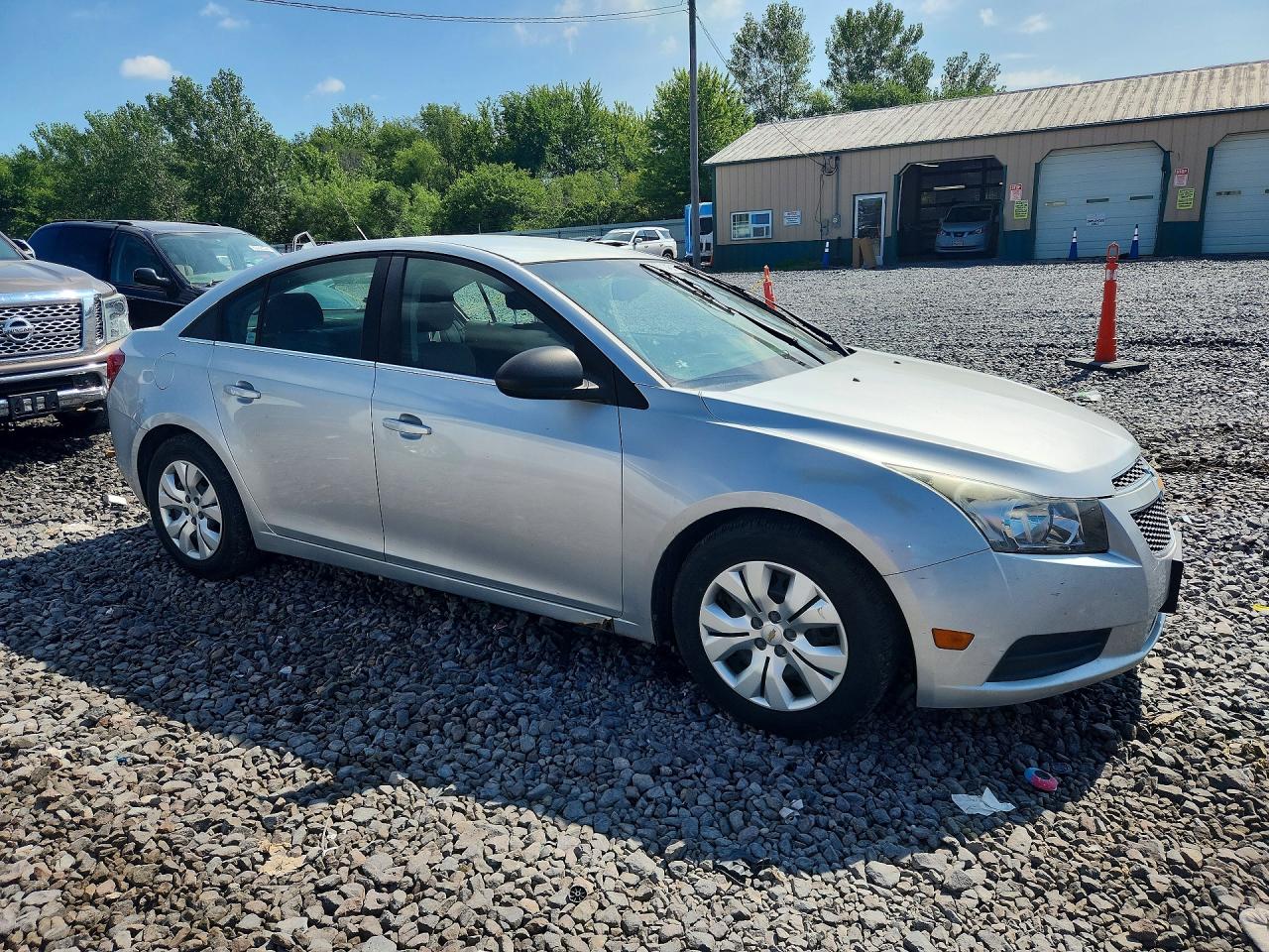 2012 Chevrolet Cruze Ls Silver vin: 1G1PC5SH7C7282356