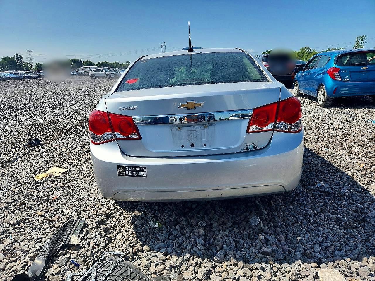 2012 Chevrolet Cruze Ls Silver vin: 1G1PC5SH7C7282356
