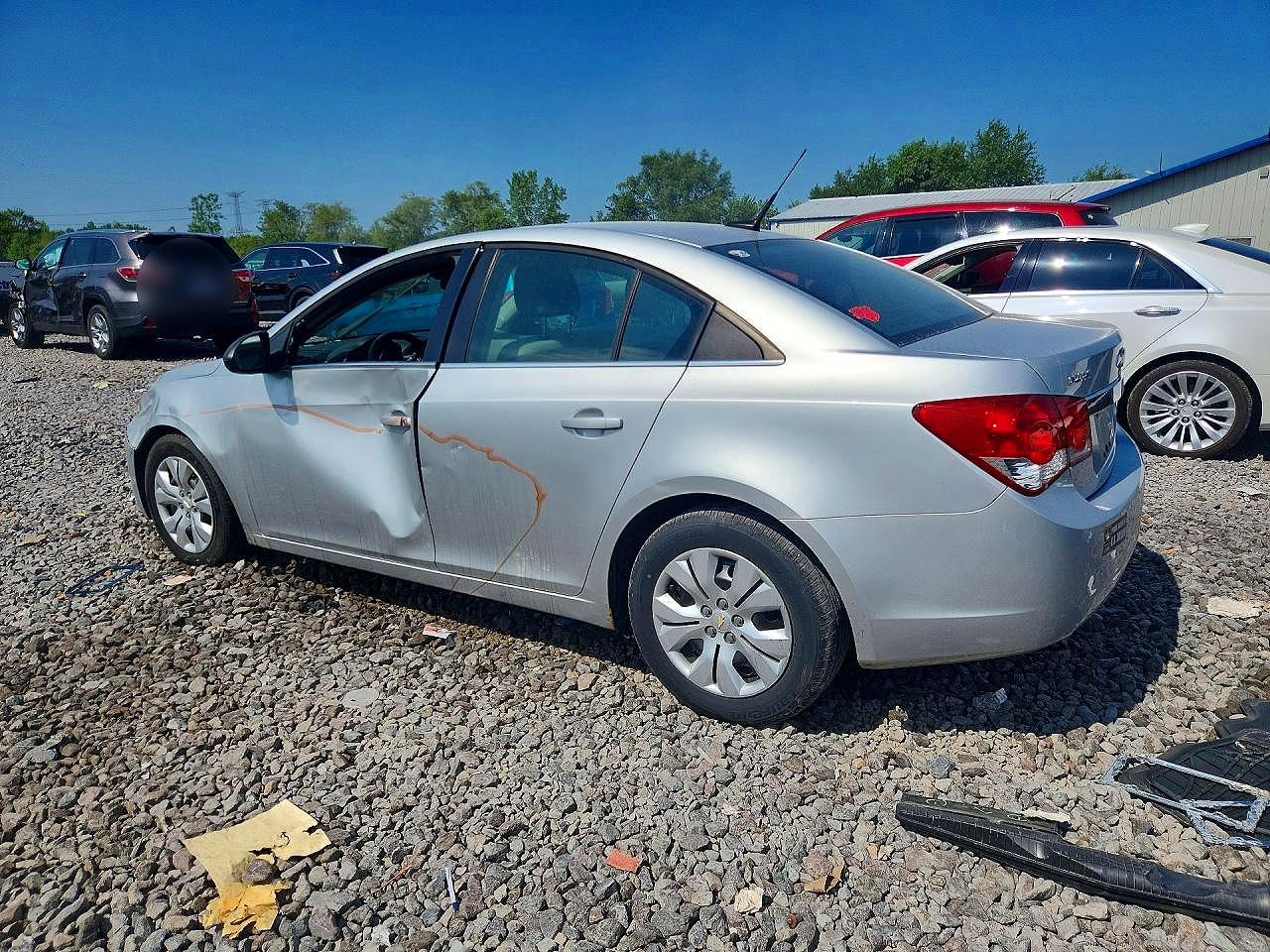 2012 Chevrolet Cruze Ls Silver vin: 1G1PC5SH7C7282356