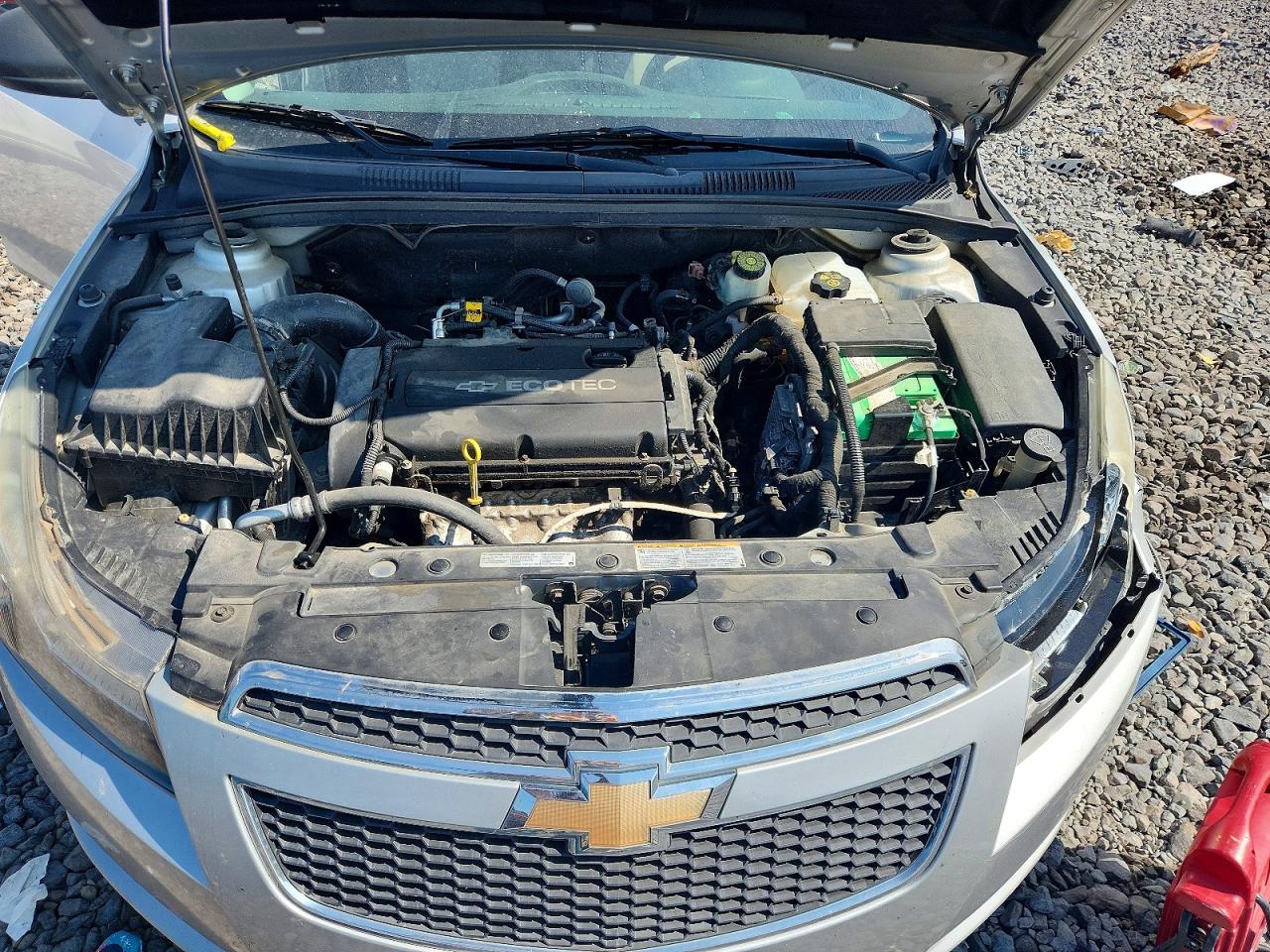 2012 Chevrolet Cruze Ls Silver vin: 1G1PC5SH7C7282356
