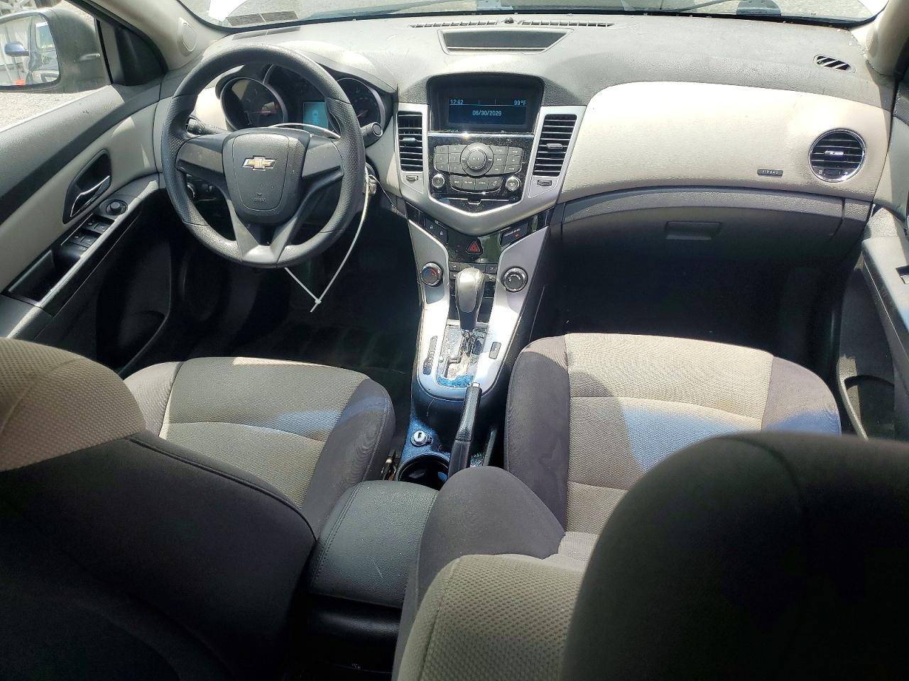 2012 Chevrolet Cruze Ls Silver vin: 1G1PC5SH7C7303612