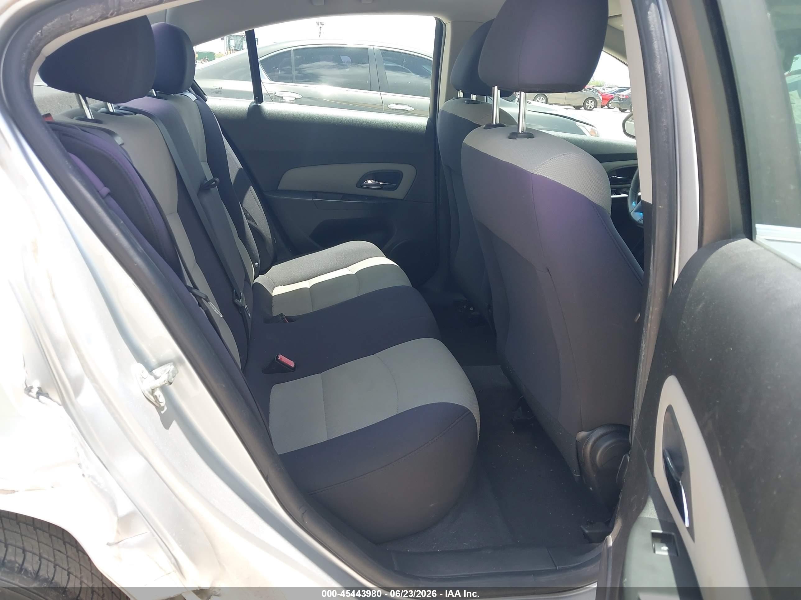 2012 Chevrolet Cruze Ls Silver vin: 1G1PC5SH7C7309149