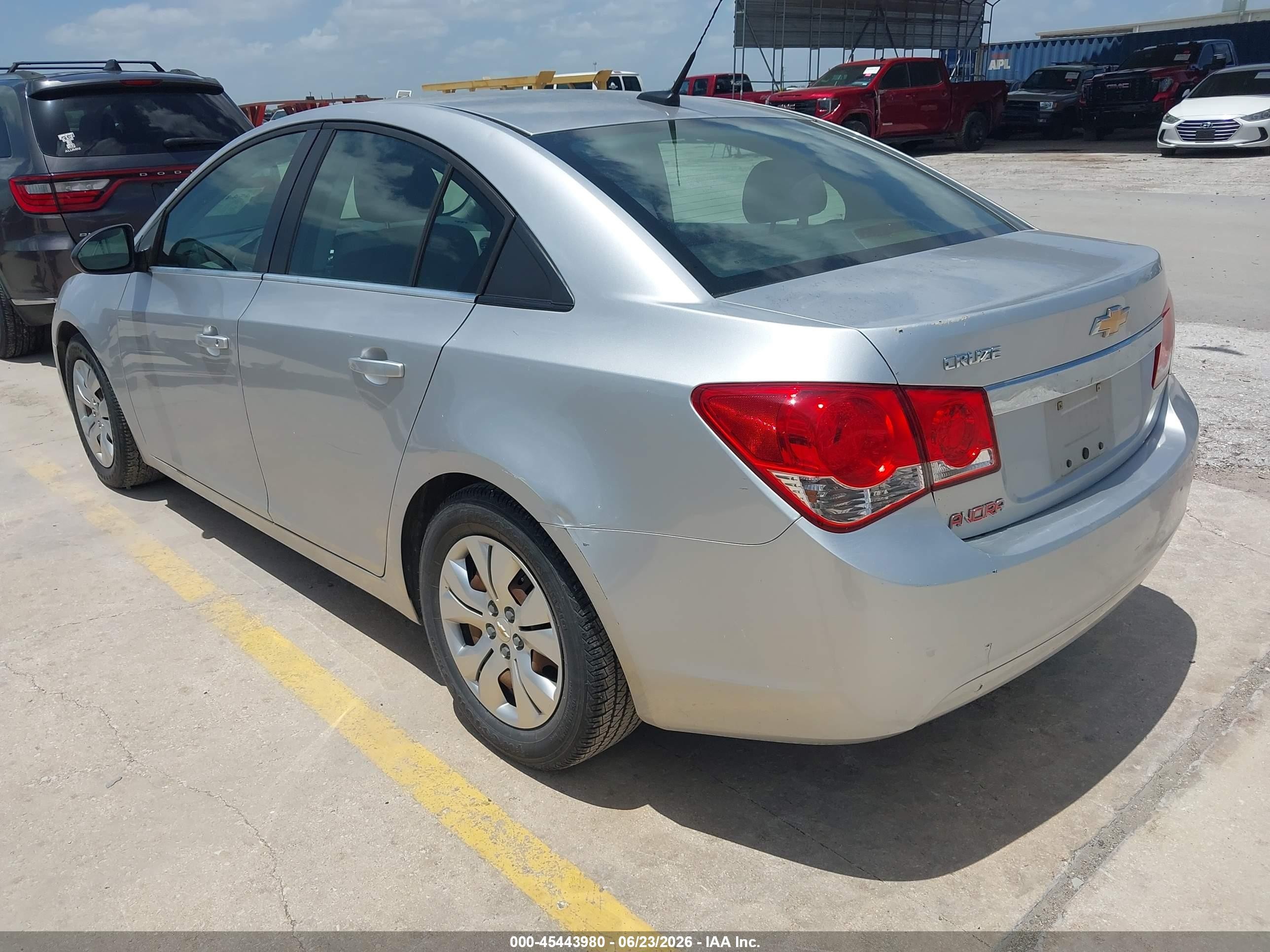 2012 Chevrolet Cruze Ls Silver vin: 1G1PC5SH7C7309149