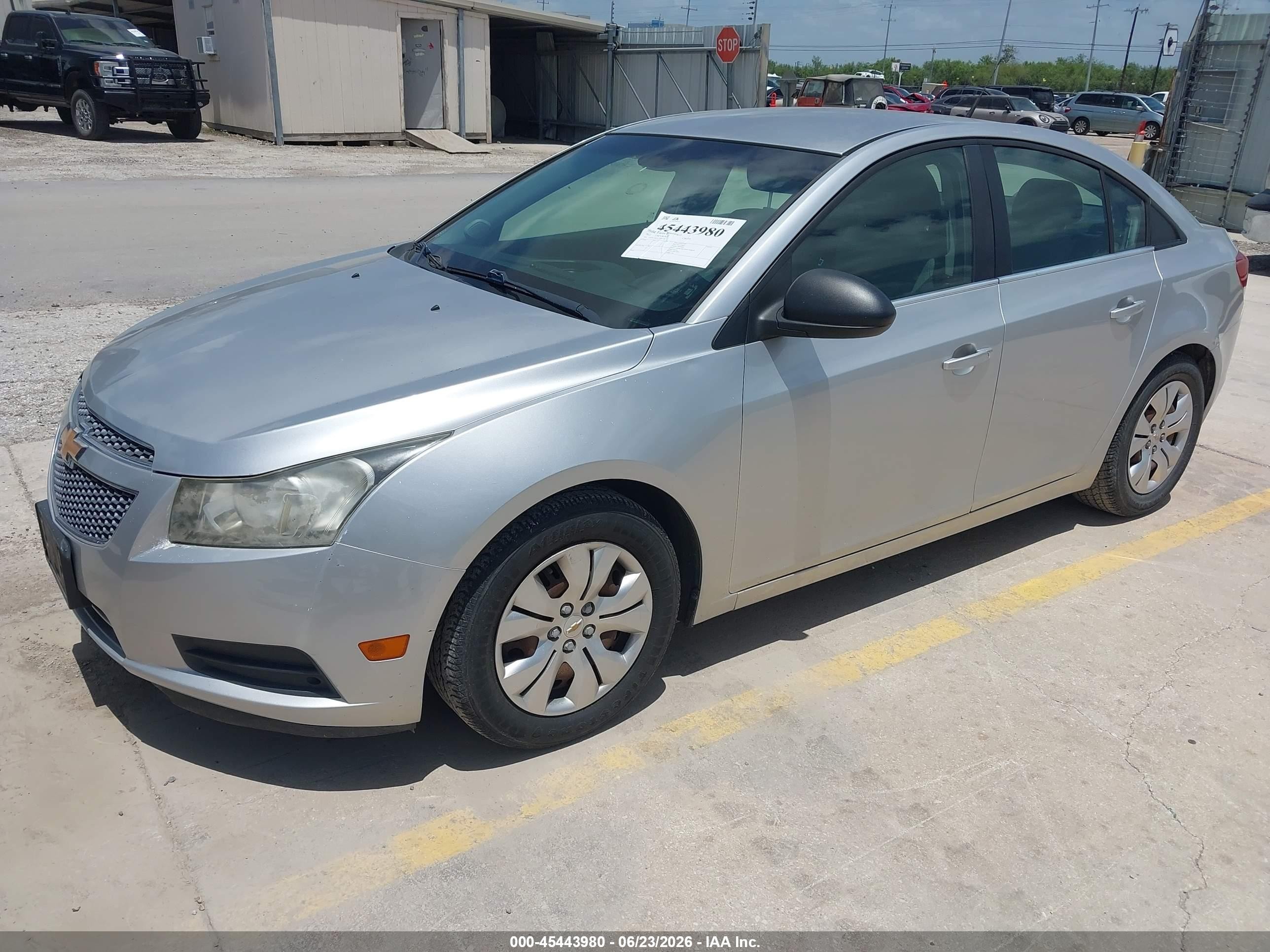 2012 Chevrolet Cruze Ls Silver vin: 1G1PC5SH7C7309149