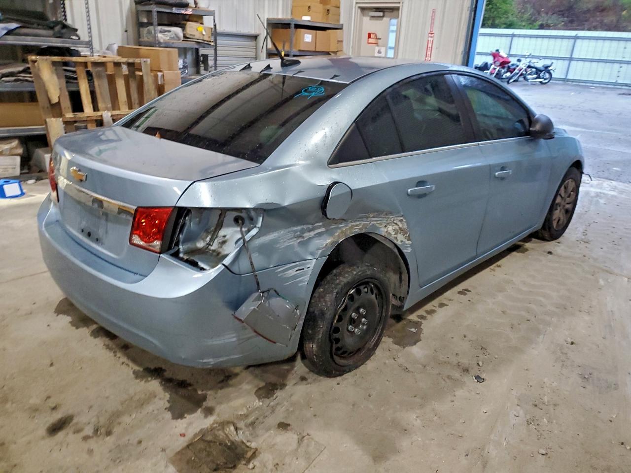 2012 Chevrolet Cruze Ls Blue vin: 1G1PC5SH7C7320135