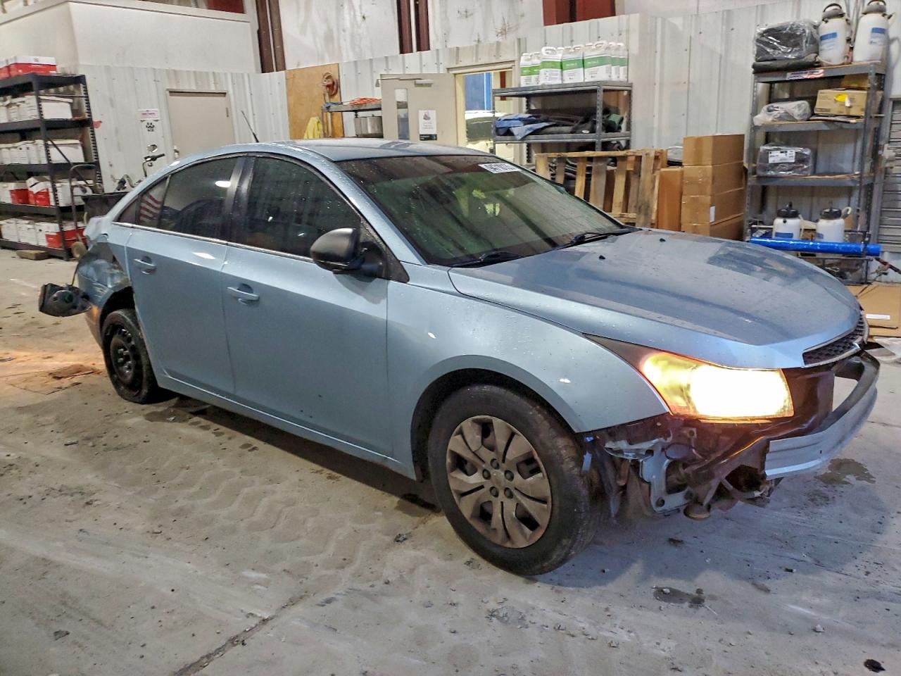 2012 Chevrolet Cruze Ls Blue vin: 1G1PC5SH7C7320135