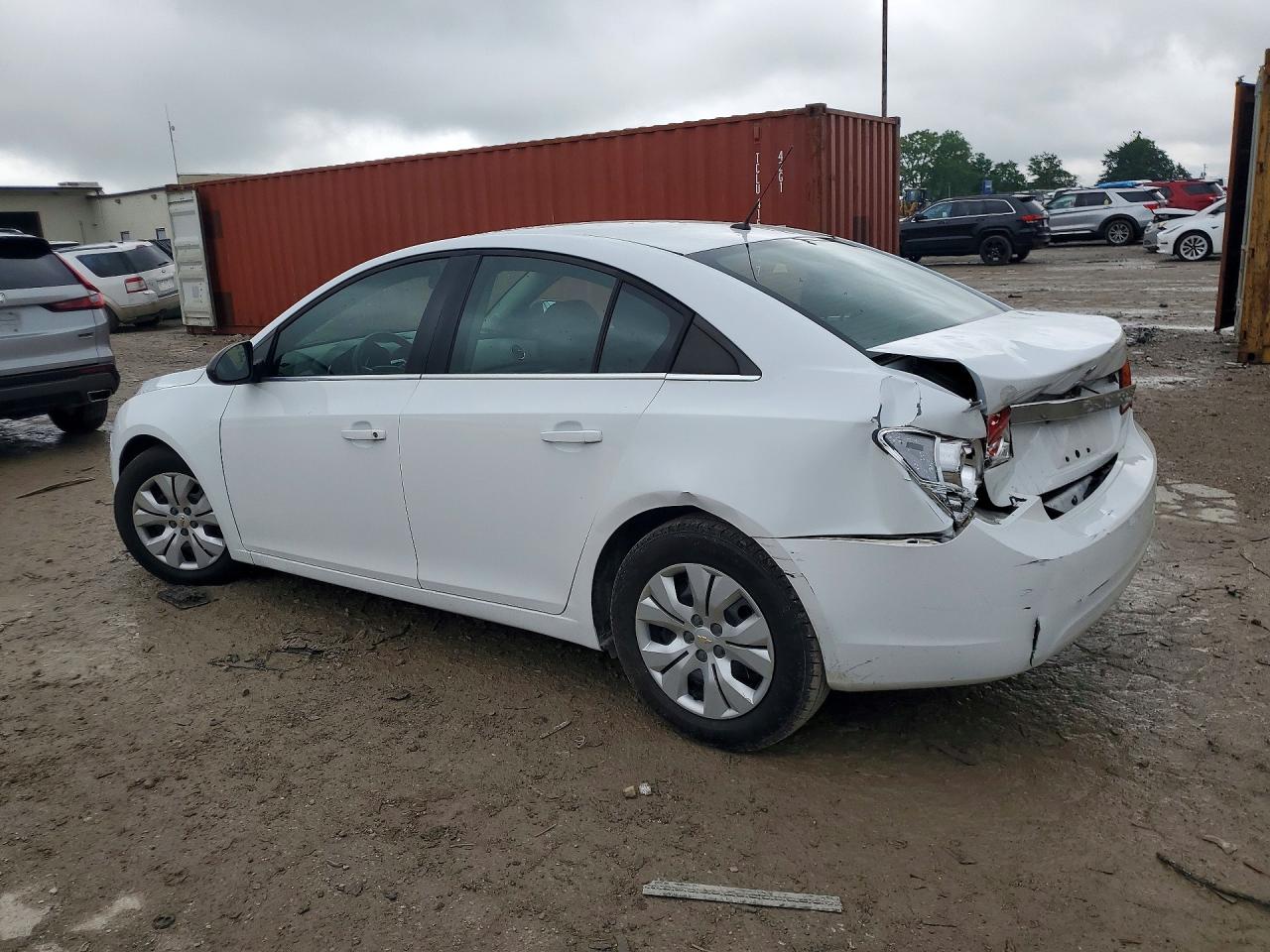 2012 Chevrolet Cruze Ls White vin: 1G1PC5SH7C7353104