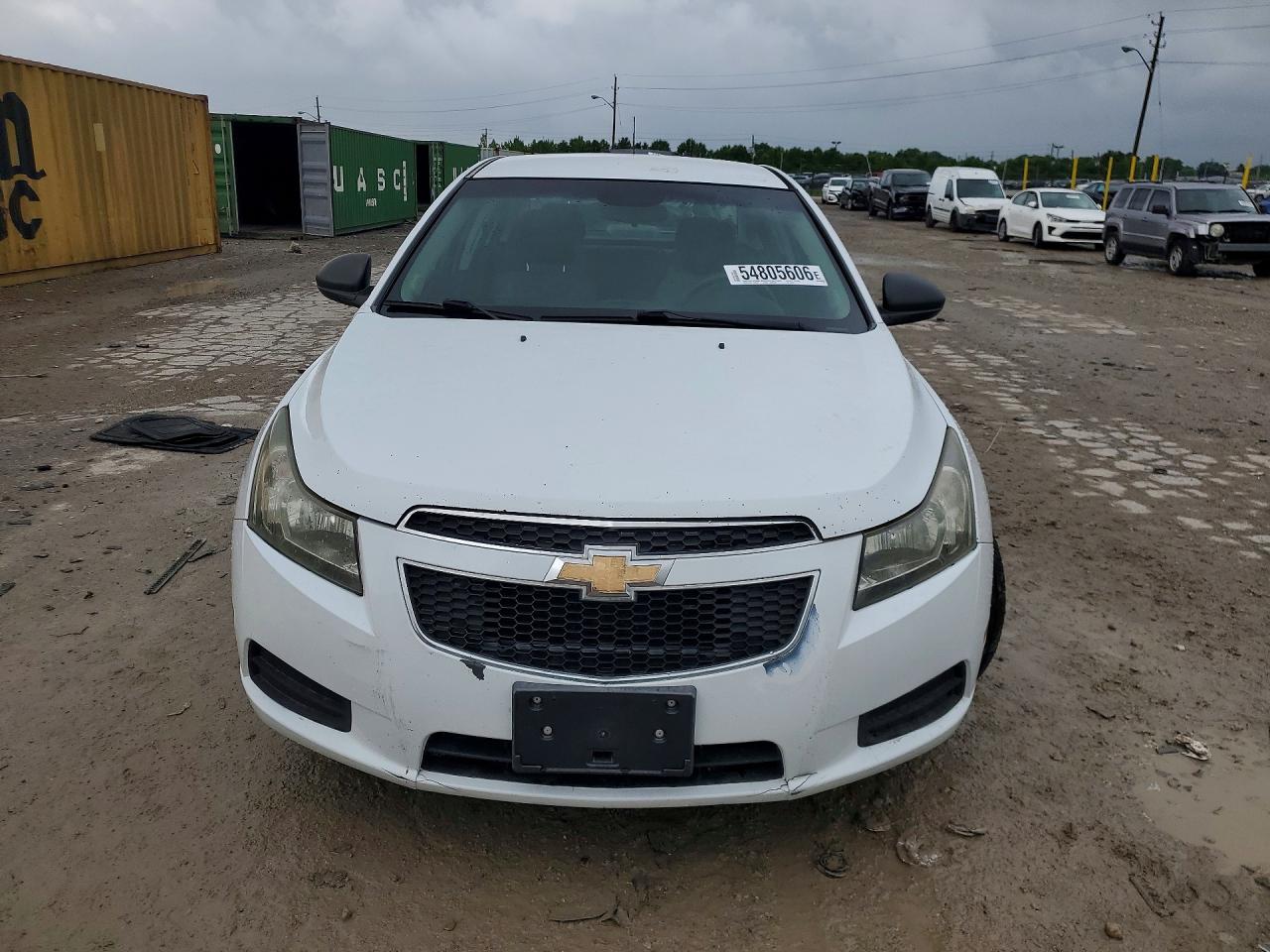 2012 Chevrolet Cruze Ls White vin: 1G1PC5SH7C7353104