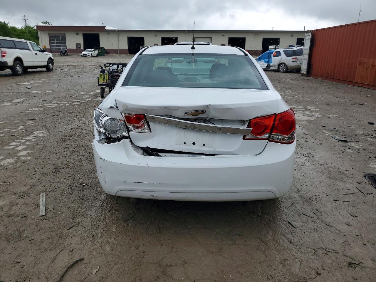 2012 Chevrolet Cruze Ls White vin: 1G1PC5SH7C7353104