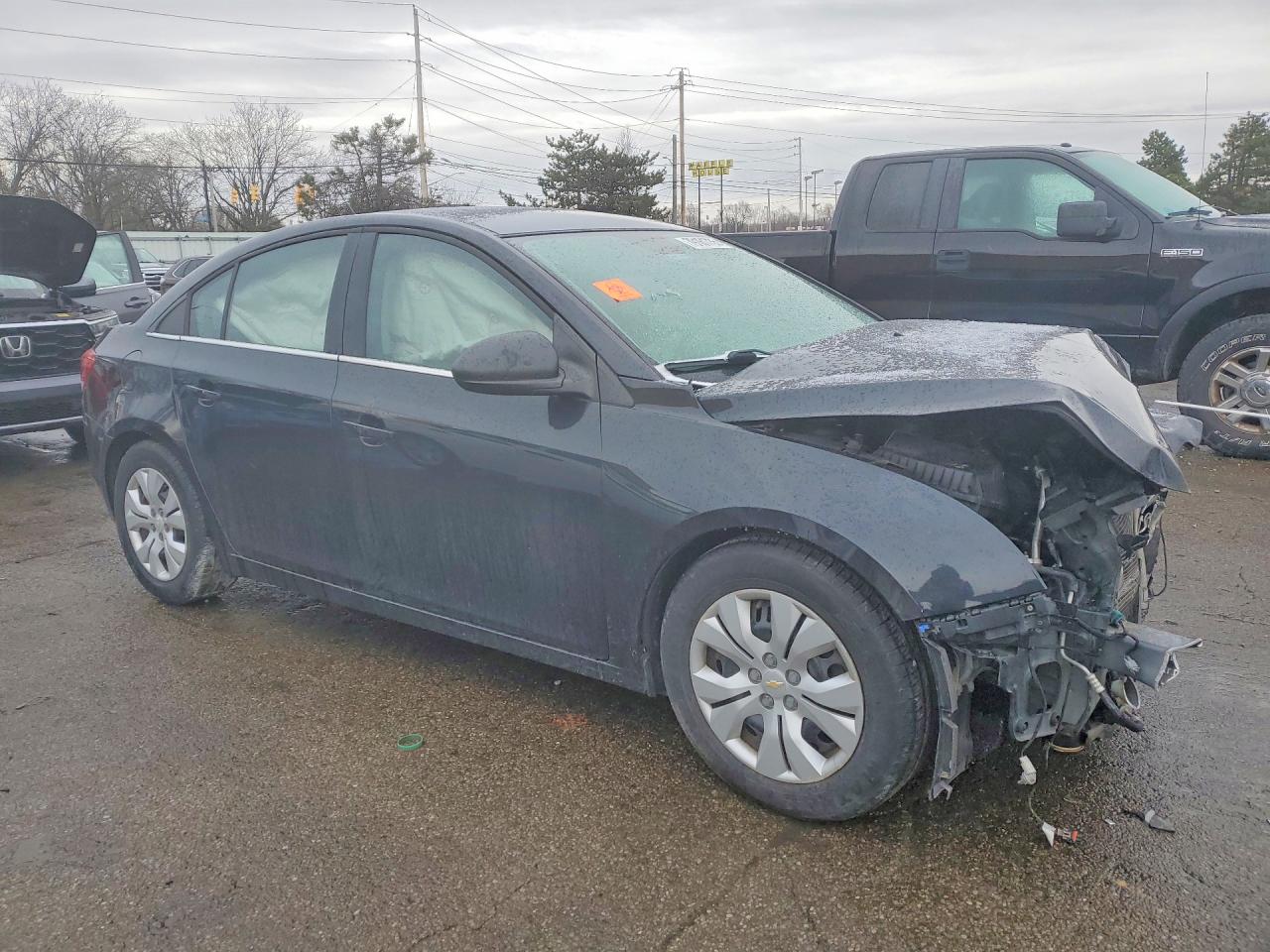 2012 Chevrolet Cruze Ls Black vin: 1G1PC5SH7C7364037