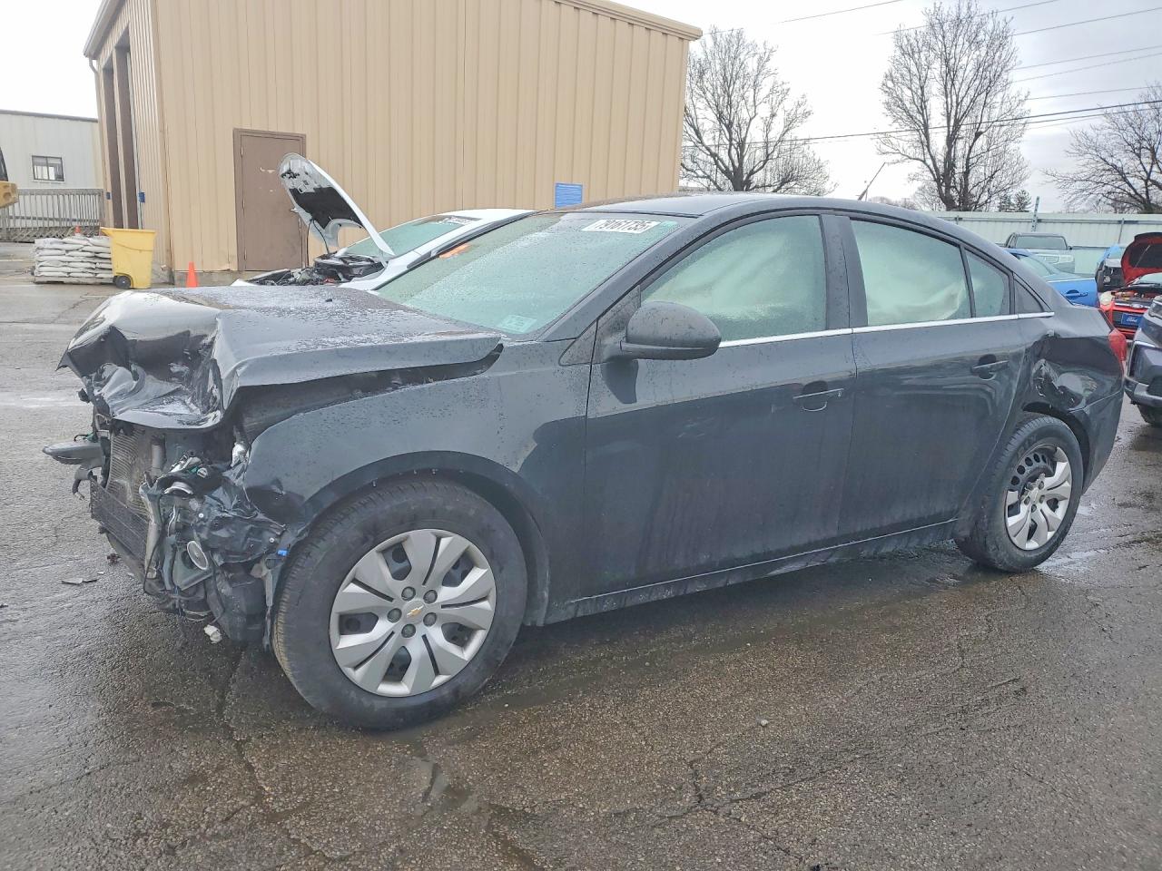2012 Chevrolet Cruze Ls Black vin: 1G1PC5SH7C7364037