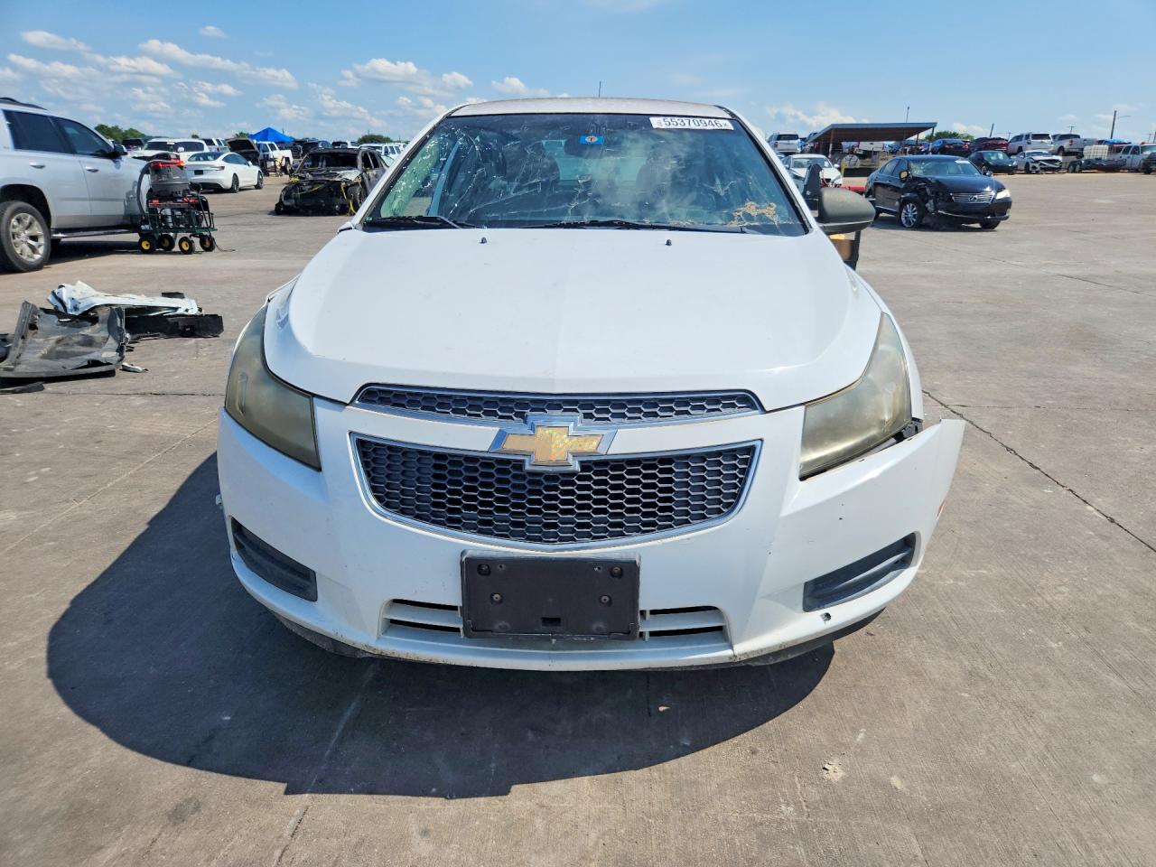 2011 Chevrolet Cruze Ls White vin: 1G1PC5SH8B7101537