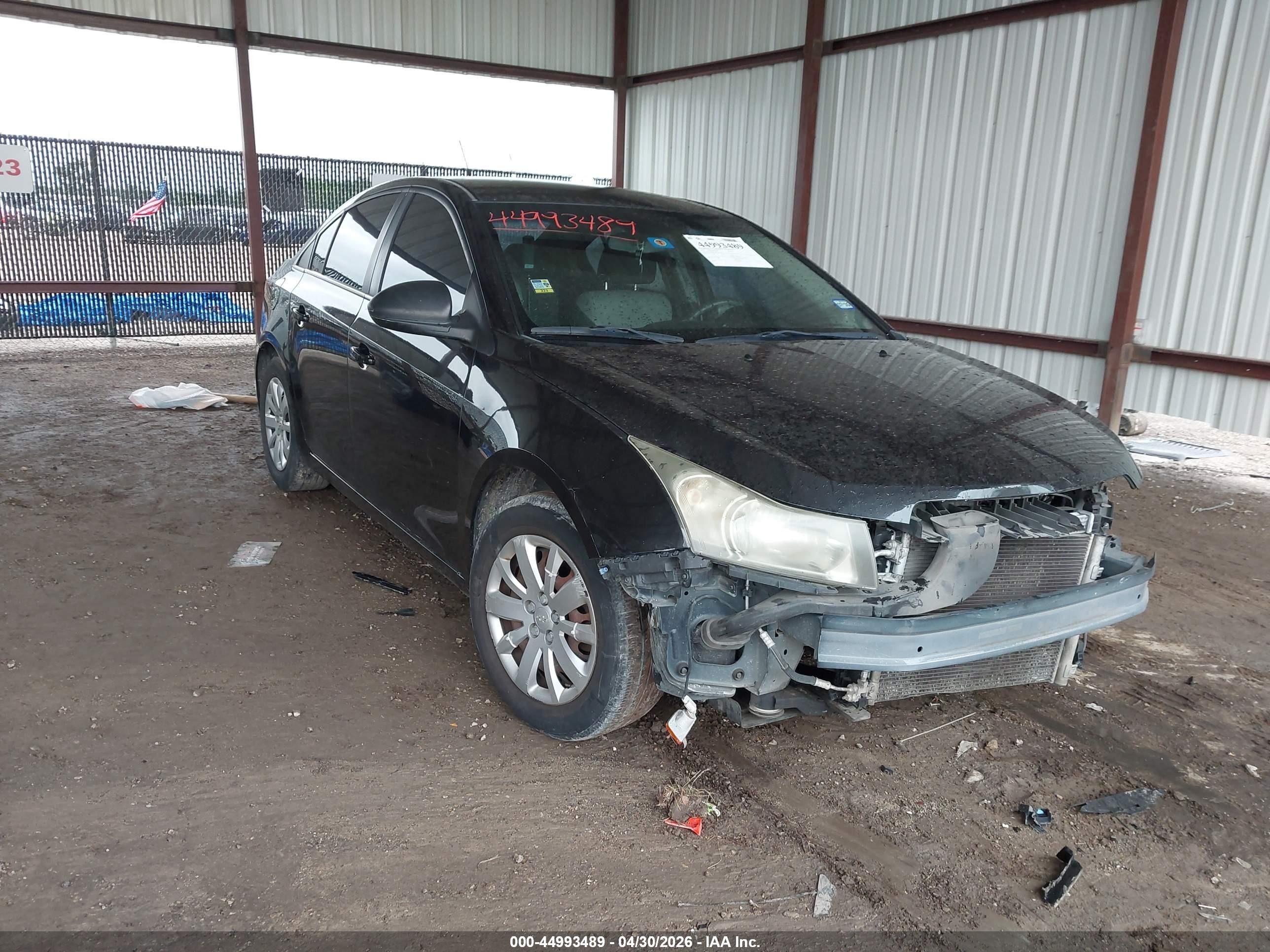 2011 Chevrolet Cruze Ls Black vin: 1G1PC5SH8B7123053