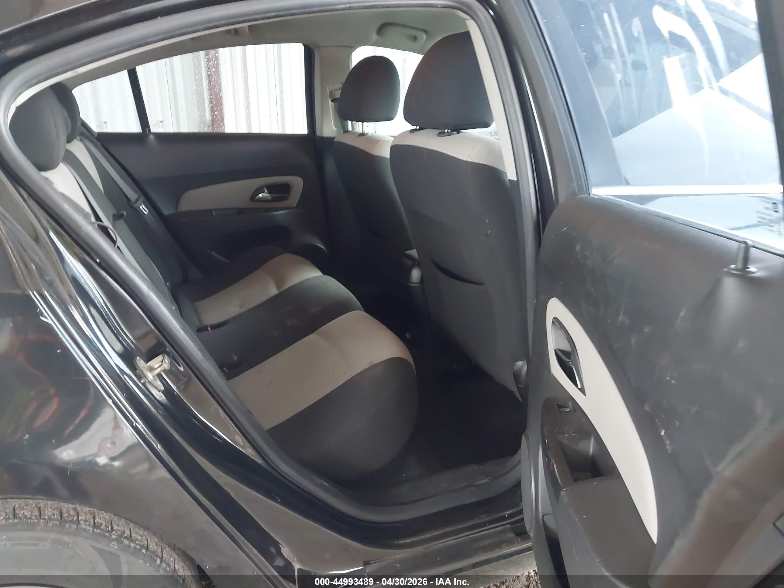 2011 Chevrolet Cruze Ls Черный vin: 1G1PC5SH8B7123053