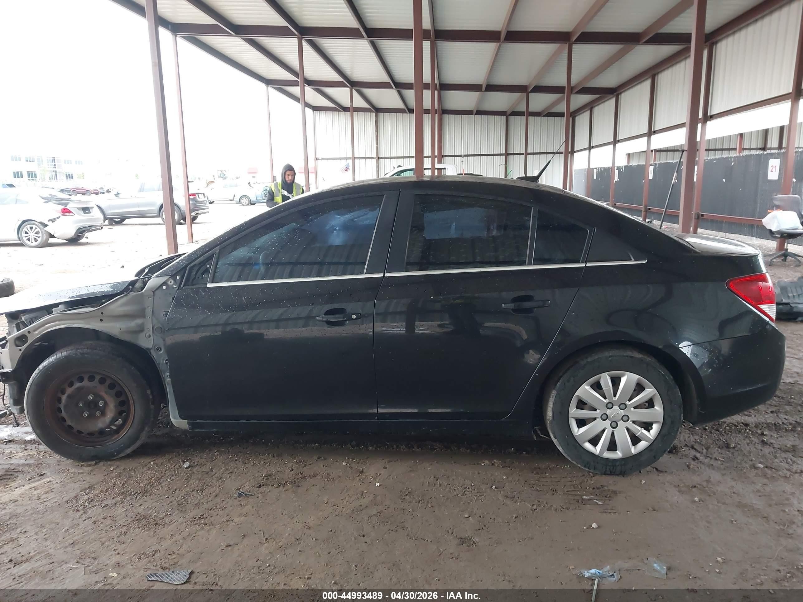 2011 Chevrolet Cruze Ls Черный vin: 1G1PC5SH8B7123053
