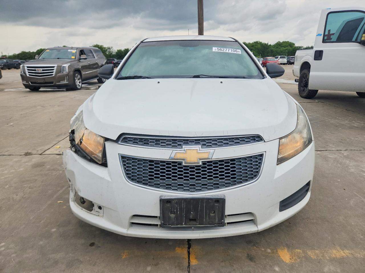 2011 Chevrolet Cruze Ls White vin: 1G1PC5SH8B7153900