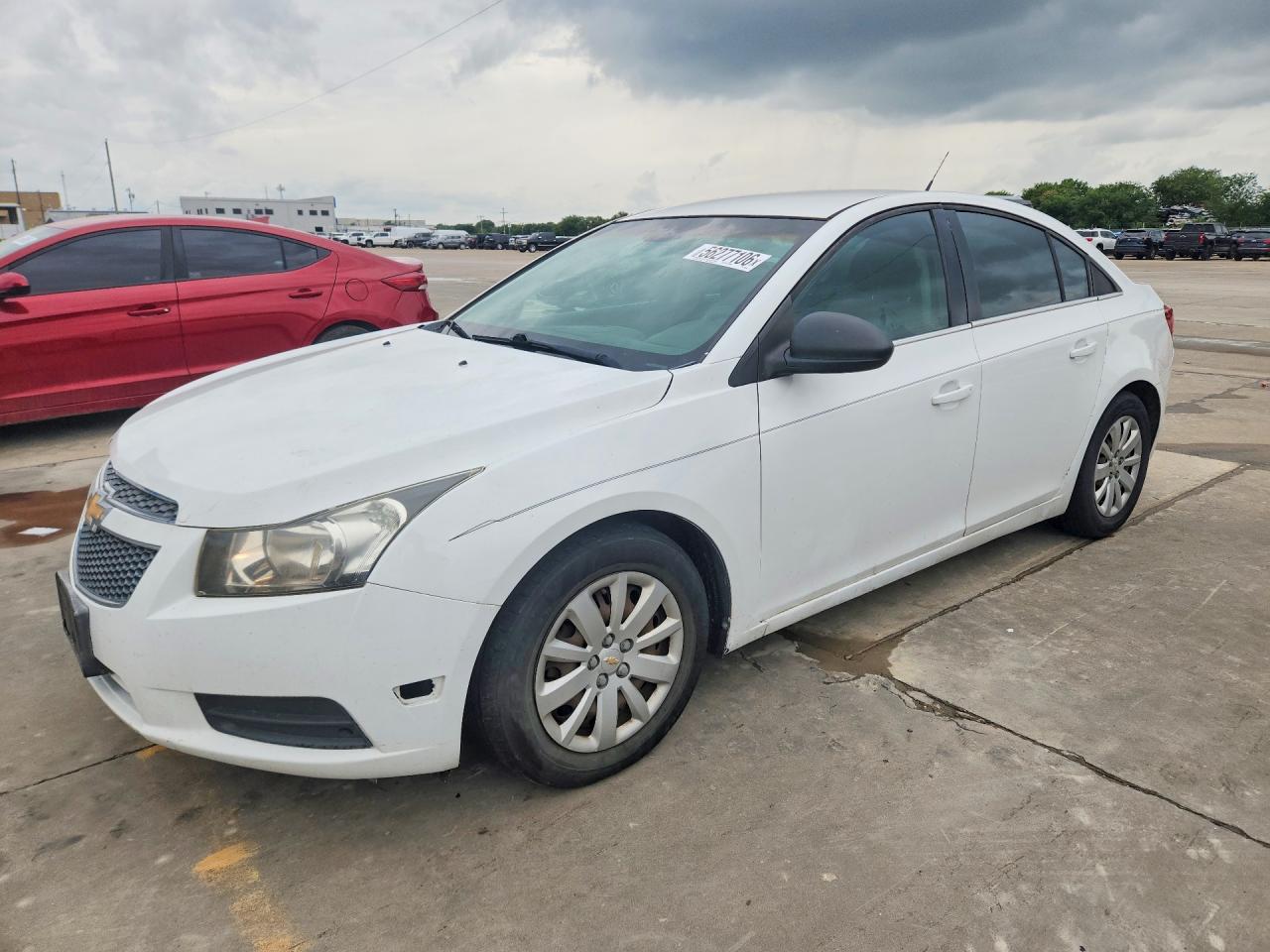 2011 Chevrolet Cruze Ls White vin: 1G1PC5SH8B7153900