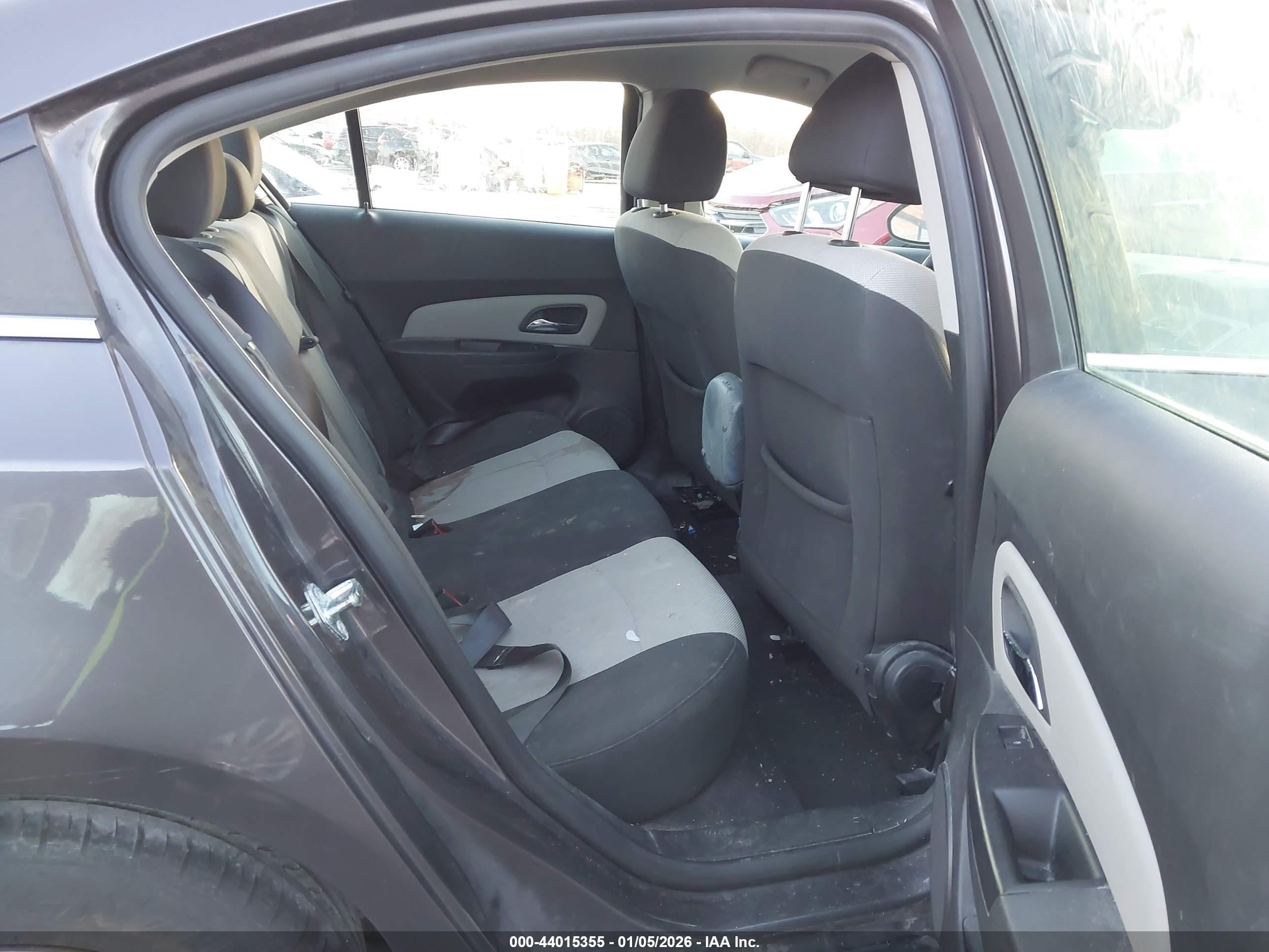2011 Chevrolet Cruze Ls Gray vin: 1G1PC5SH8B7157946
