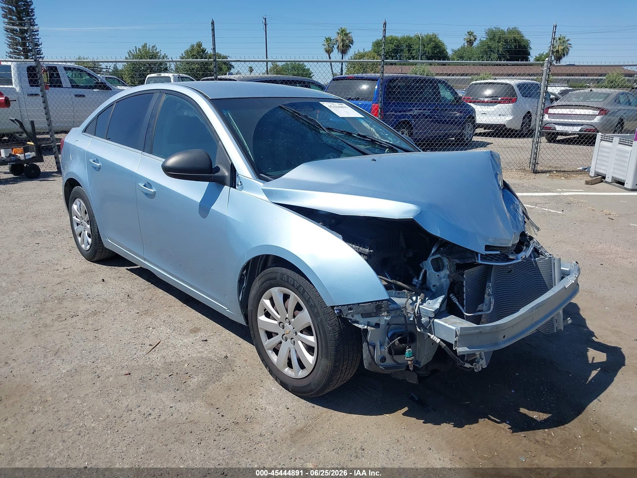 2011 Chevrolet Cruze Ls Light Blue vin: 1G1PC5SH8B7187822